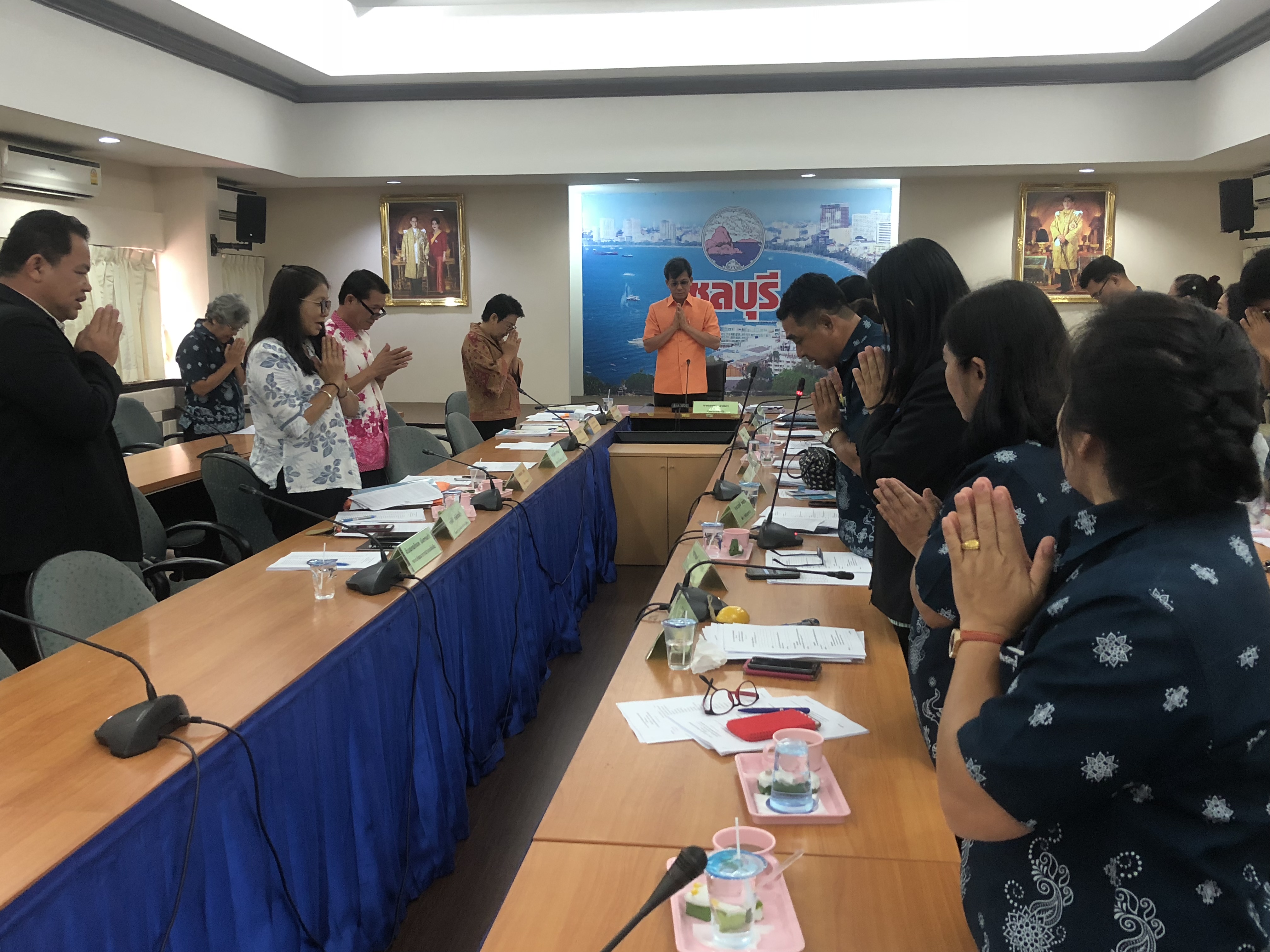 การประชุมสำนักงานพัฒนาชุมชนจังหวัดชลบุรี ครั้งที่ 6/2561