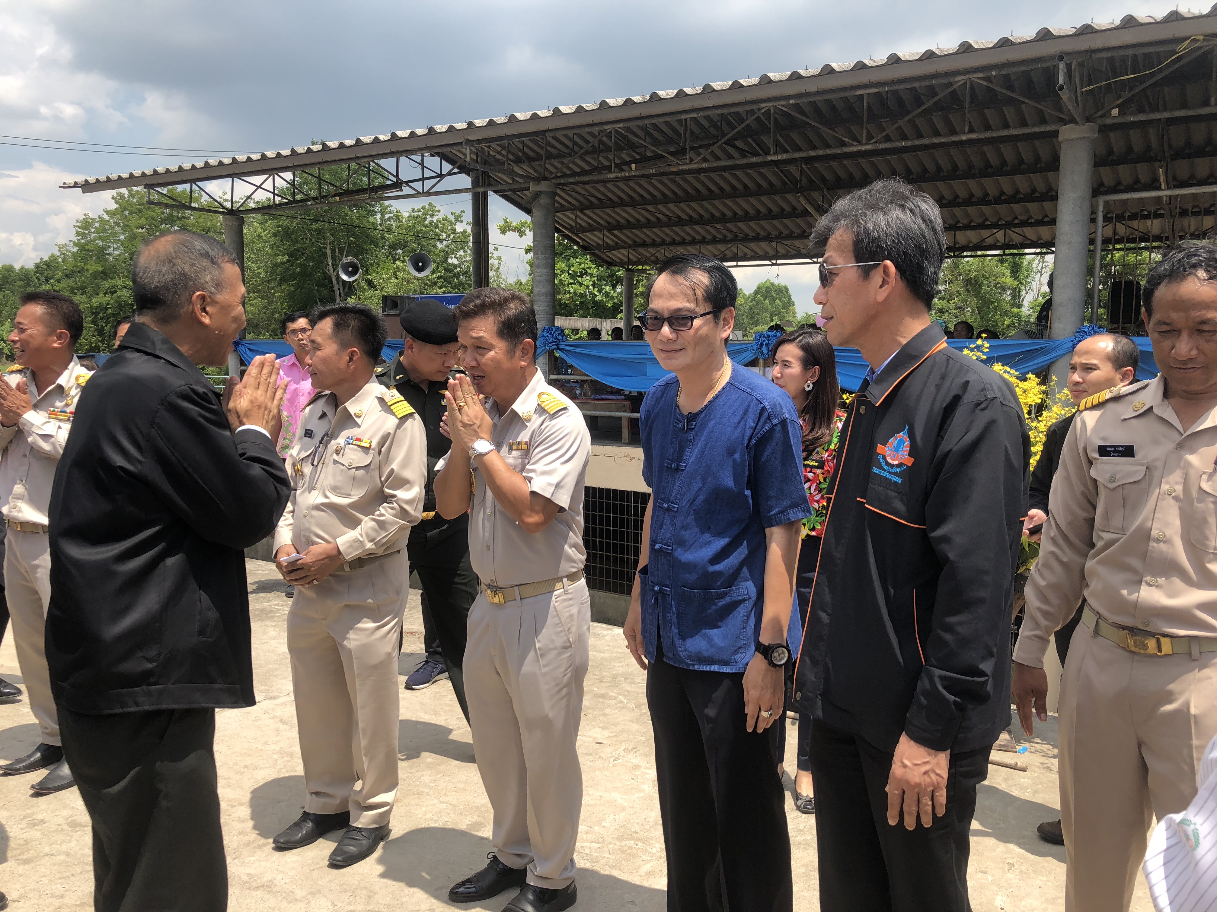 การติดตามราชการของสมาชิกสภานิติบัญญัติแห่งชาติพบประชาชนตามวิถีไทยนิยม ยั่งยืน ณ บ้านอีโค้ว