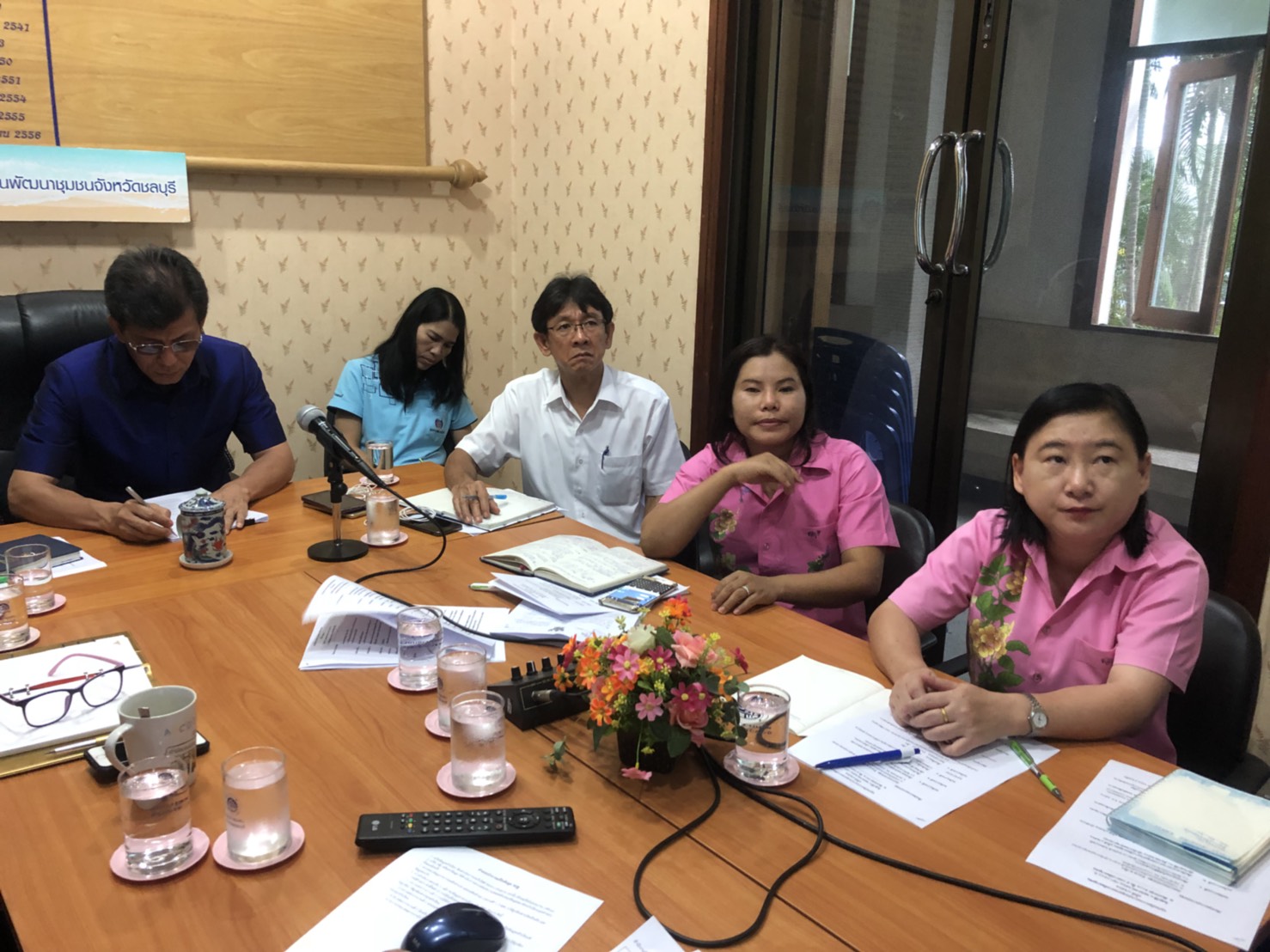 รับฟังการประชุมกรมการพัฒนาชุมชน ครั้งที่ 4/2561