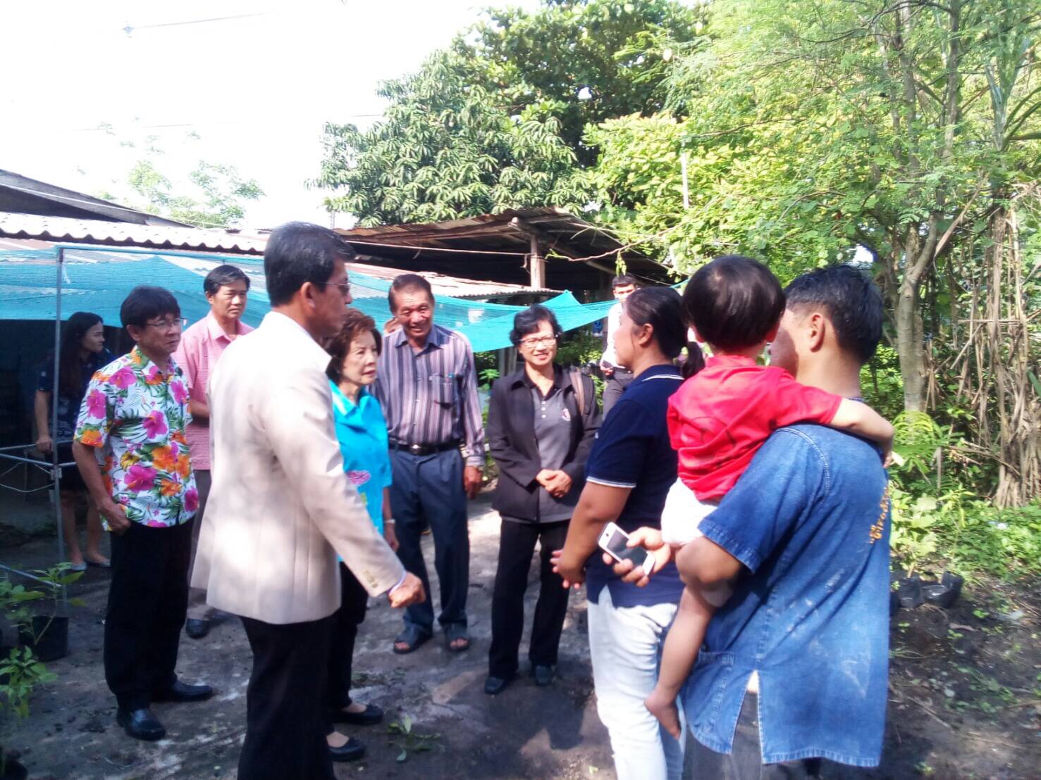 คัดเลือกครัวเรือนสัมมาชีพชุมชนตัวอย่างระดับจังหวัด อ.พานทอง