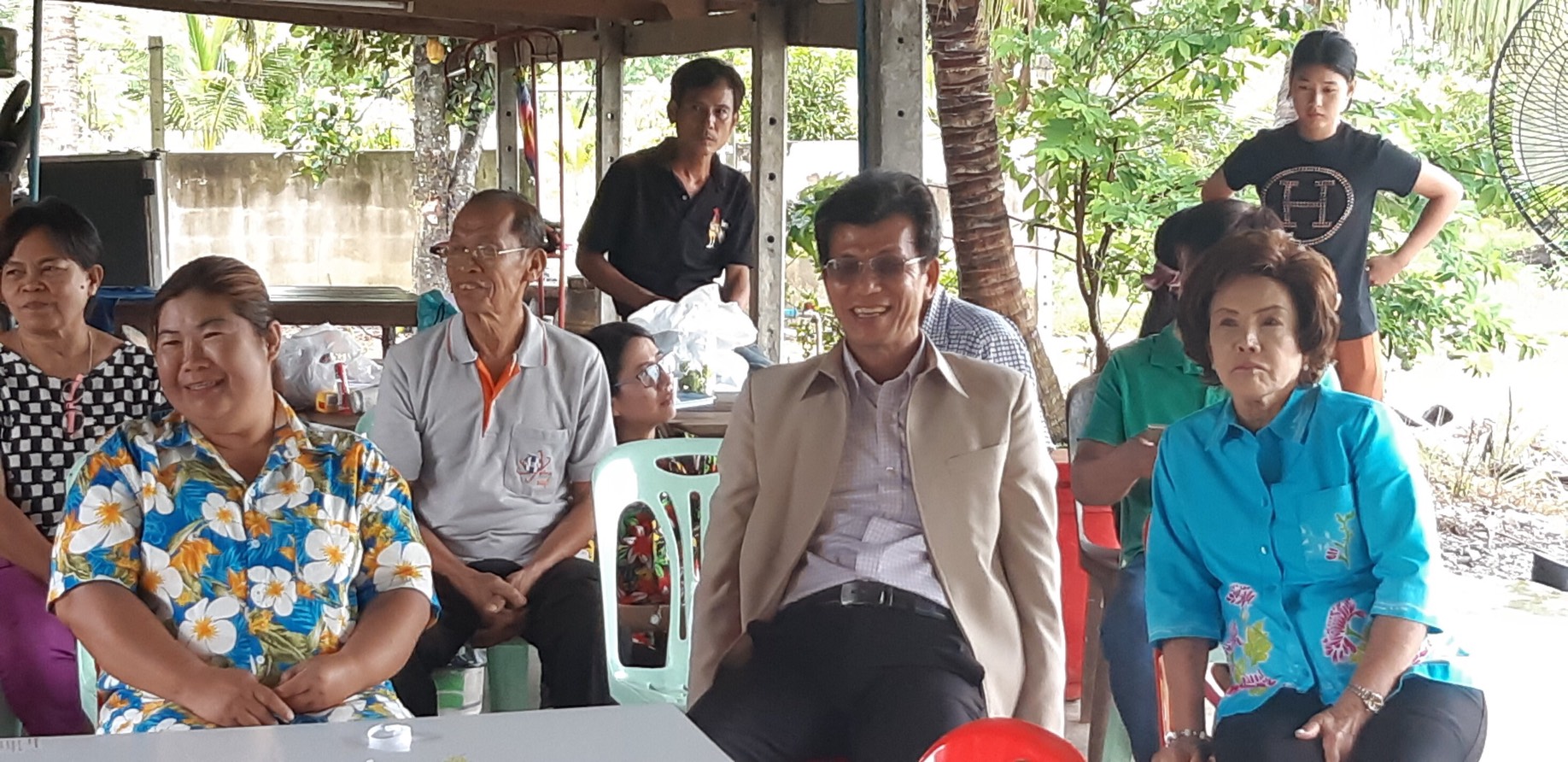 คัดเลือกครัวเรือนสัมมาชีพชุมชนตัวอย่างระดับจังหวัด อ.พนัสนิคม