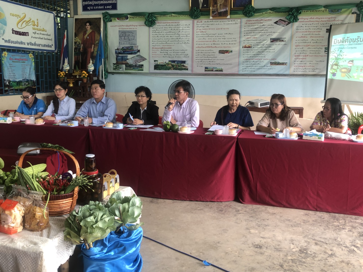 ประเมินเพื่อคัดเลือกหมู่บ้านท่องเที่ยวโดยชุมชนดีเด่นระดับจังหวัด ณ บ้านหนองมะนาว