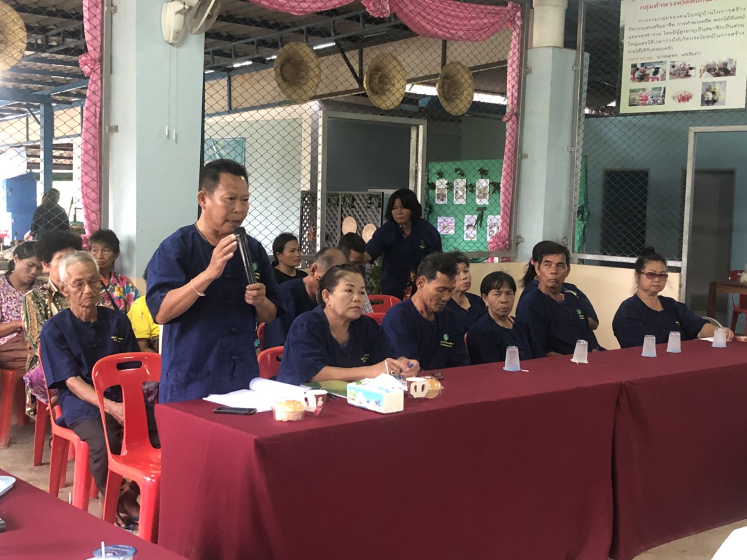 ประเมินเพื่อคัดเลือกหมู่บ้านท่องเที่ยวโดยชุมชนดีเด่นระดับจังหวัด ณ บ้านหนองมะนาว