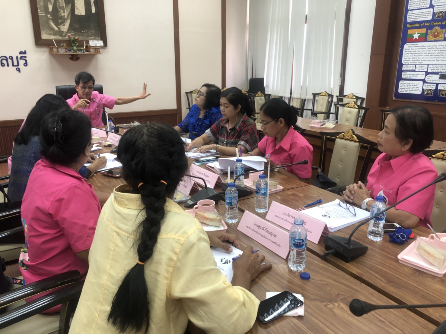 ประชุมคณะทำงานขับเคลื่อนกองทุนพัฒนาบทบาทสตรีจังหวัดชลบุรี ครั้งที่ 6/2561