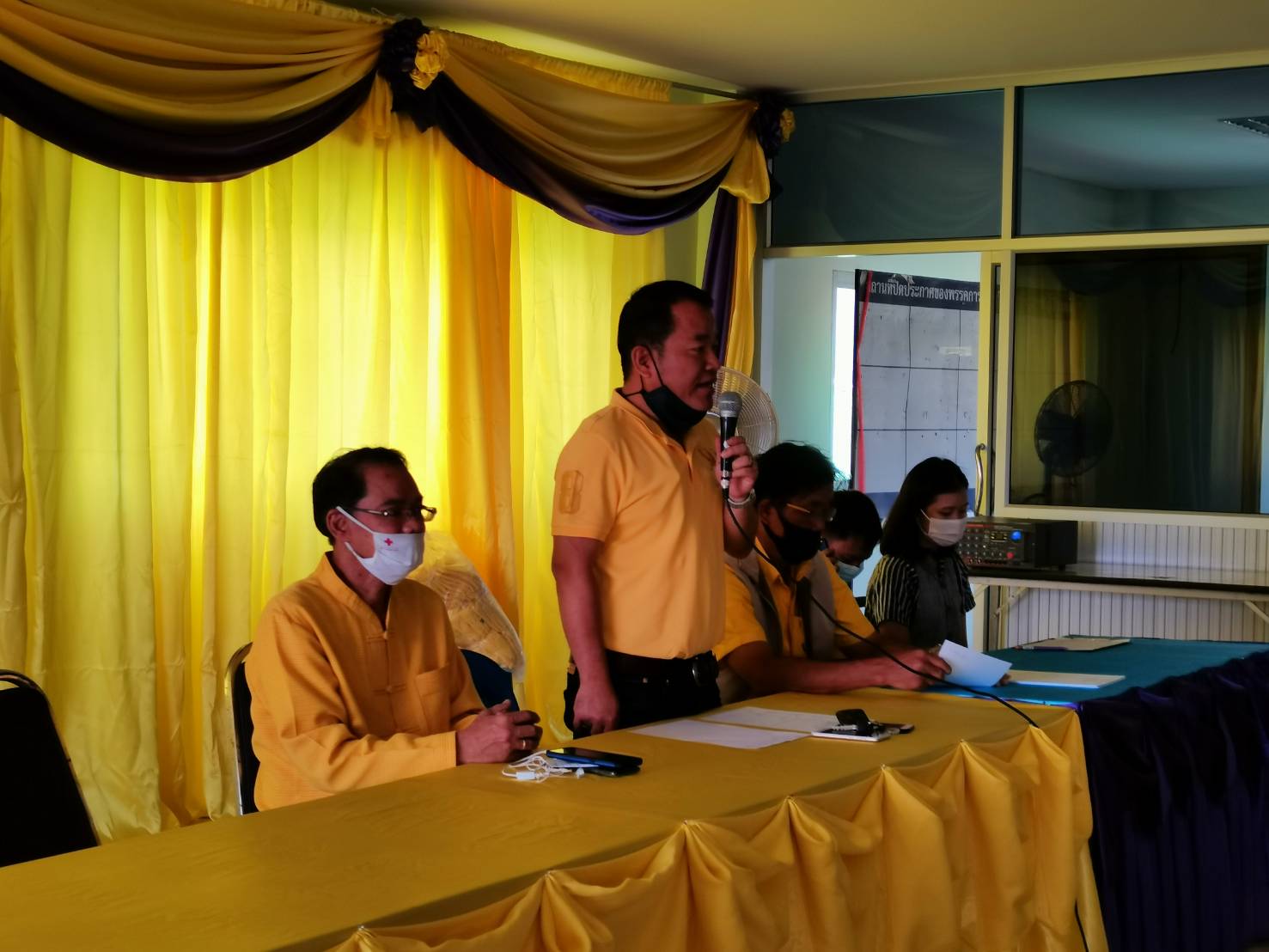 ประชุมคณะกรรมการและสมาชิกชมรมอาสาพัฒนาชุมชนอำเภอพนัสนิคม​ ครั้งที่​ 7/2563