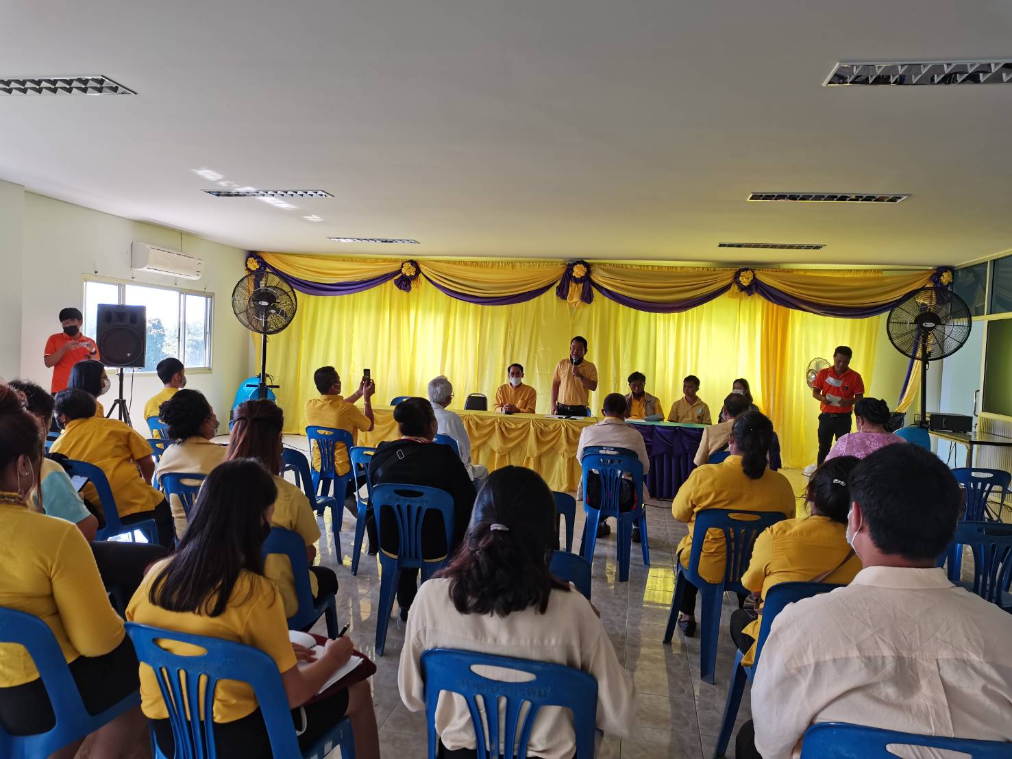 ประชุมคณะกรรมการและสมาชิกชมรมอาสาพัฒนาชุมชนอำเภอพนัสนิคม​ ครั้งที่​ 7/2563