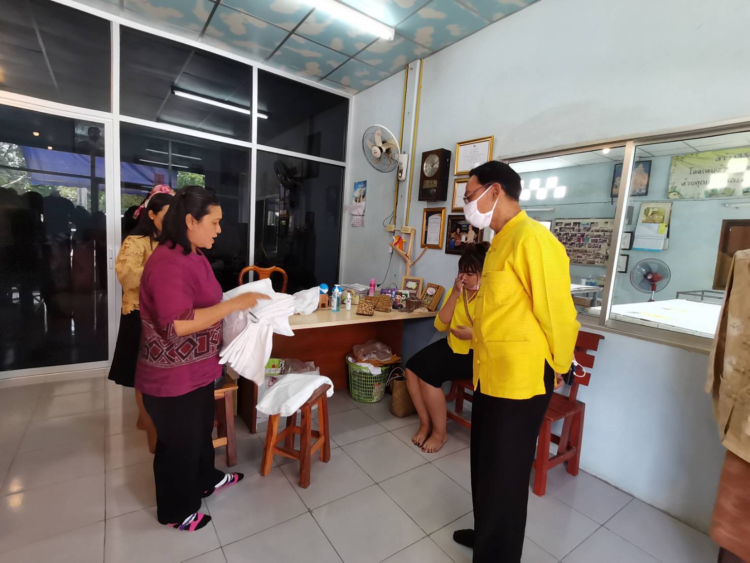 ประชุมคณะกรรมการและสมาชิกชมรมอาสาพัฒนาชุมชนอำเภอพนัสนิคม​ ครั้งที่​ 7/2563