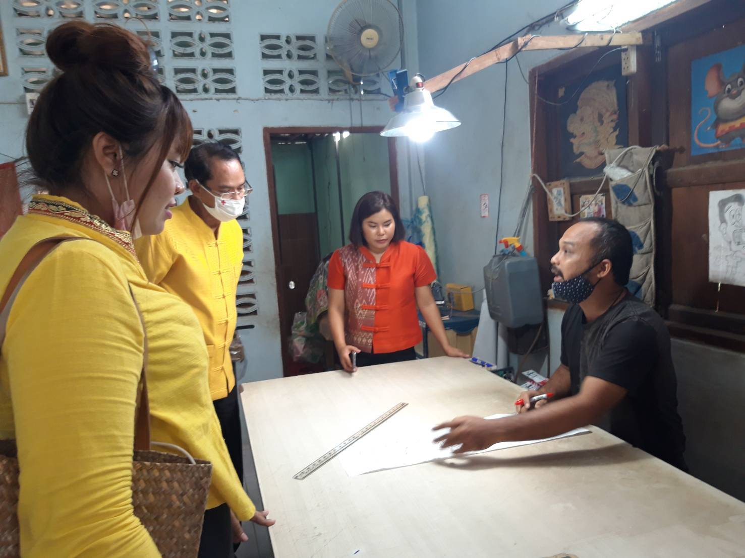 ประชุมคณะกรรมการและสมาชิกชมรมอาสาพัฒนาชุมชนอำเภอพนัสนิคม​ ครั้งที่​ 7/2563