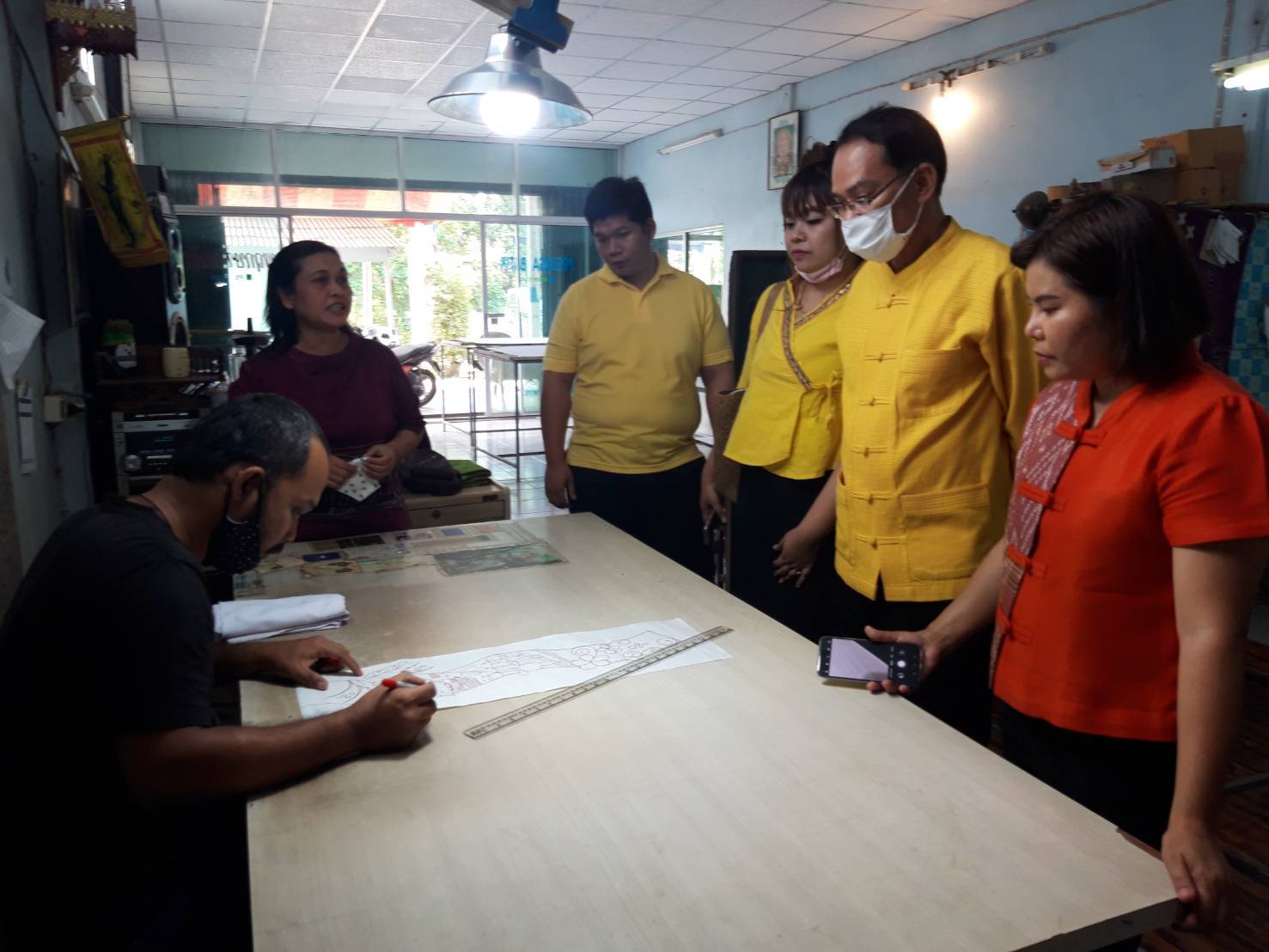 ประชุมคณะกรรมการและสมาชิกชมรมอาสาพัฒนาชุมชนอำเภอพนัสนิคม​ ครั้งที่​ 7/2563