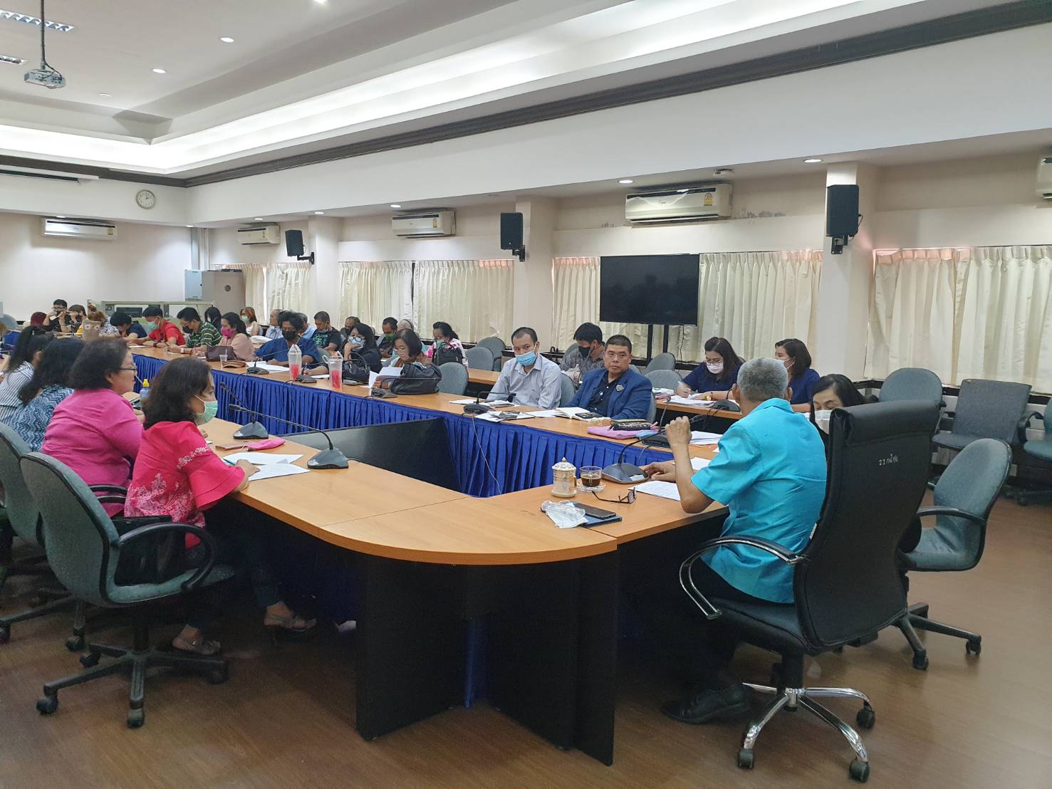 ประชุมคัดเลือกผู้ผลิต ผู้ประกอบการ OTOP ครั้งที่ 1/2564