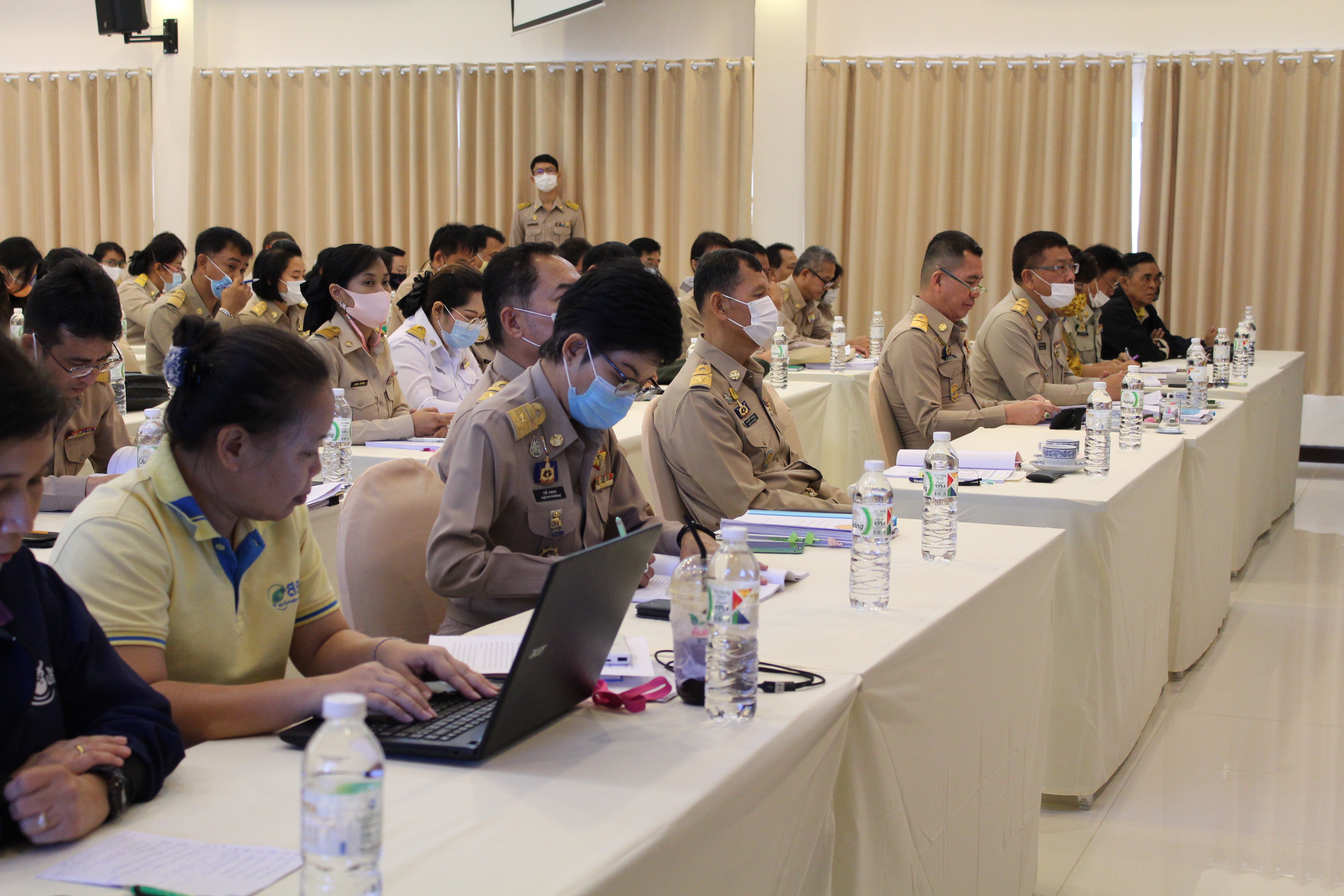 การประชุมเพื่อจัดทำแผนดำเนินงานโครงการพัชรสุธาคชานุรักษ์ ประจำปี 2564