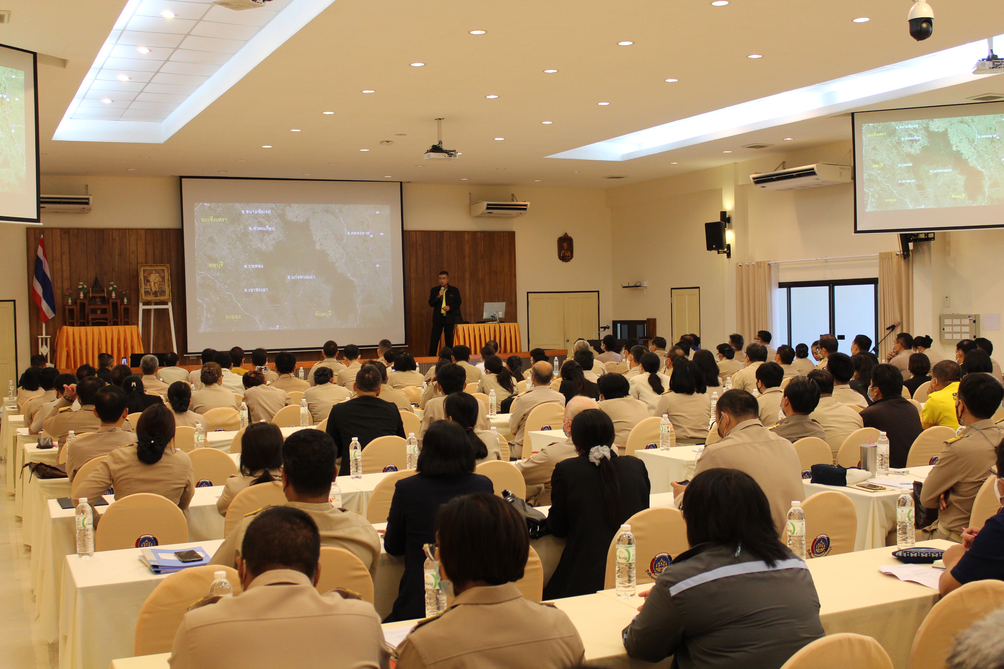 การประชุมเพื่อจัดทำแผนดำเนินงานโครงการพัชรสุธาคชานุรักษ์ ประจำปี 2564