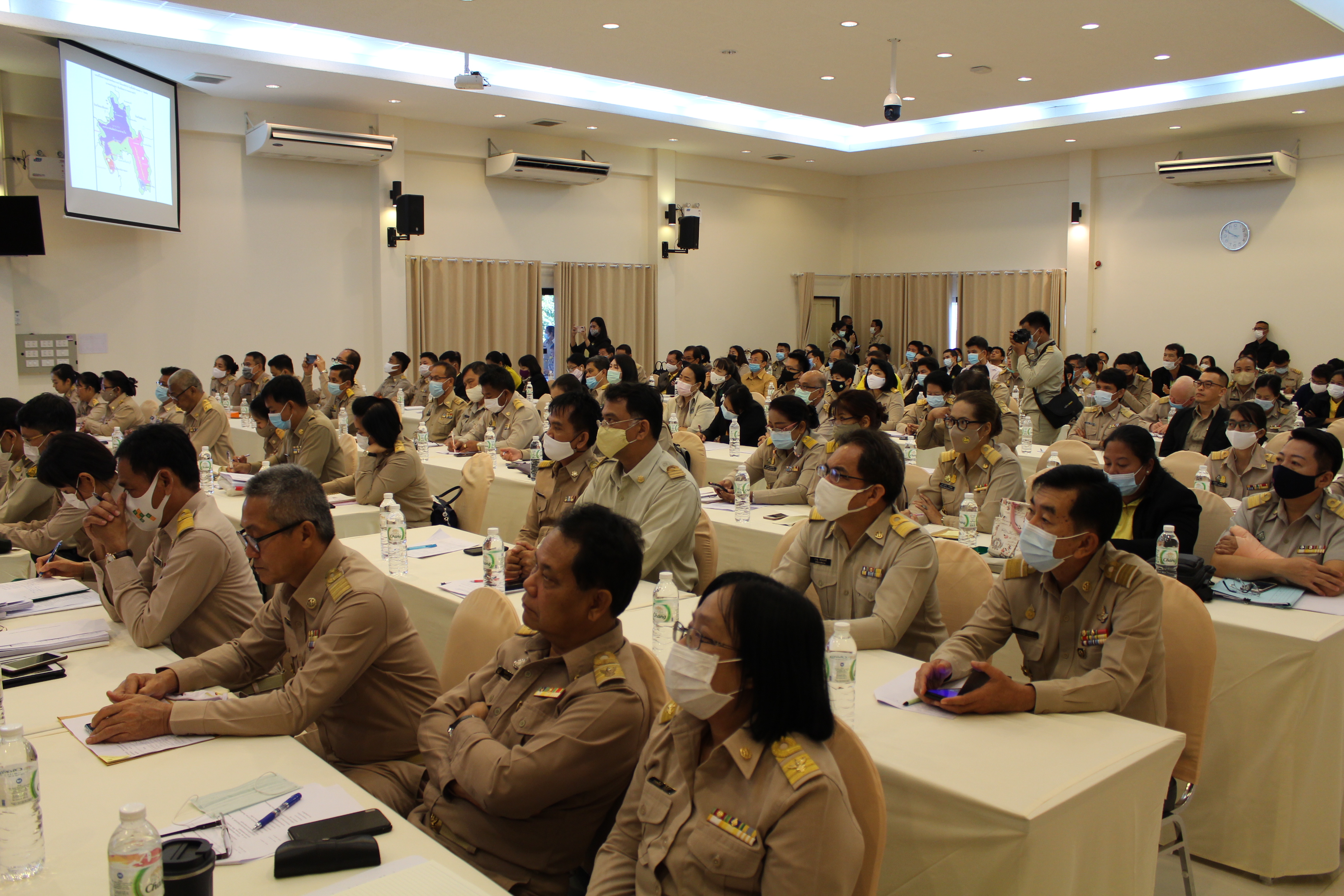 การประชุมเพื่อจัดทำแผนดำเนินงานโครงการพัชรสุธาคชานุรักษ์ ประจำปี 2564