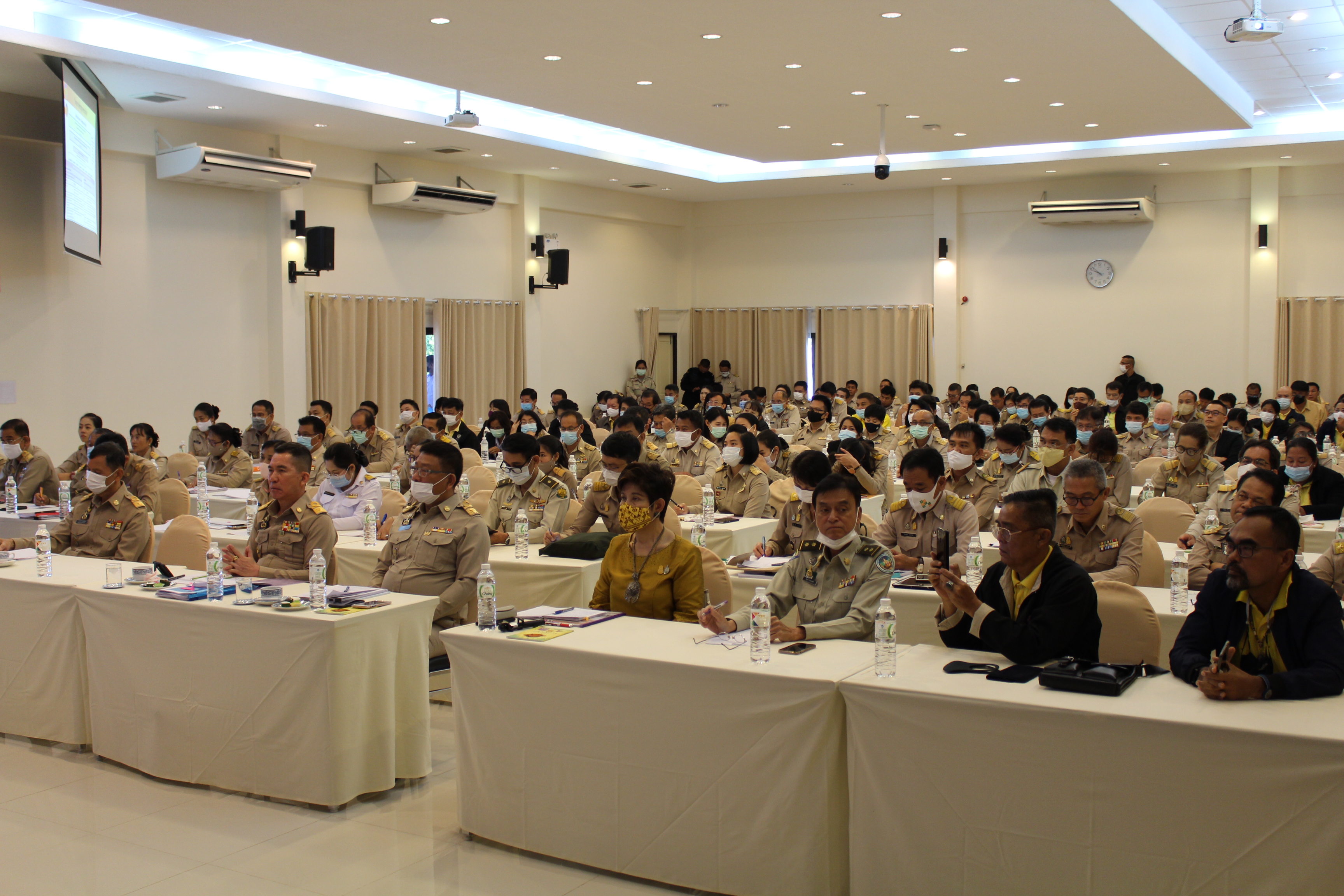 การประชุมเพื่อจัดทำแผนดำเนินงานโครงการพัชรสุธาคชานุรักษ์ ประจำปี 2564
