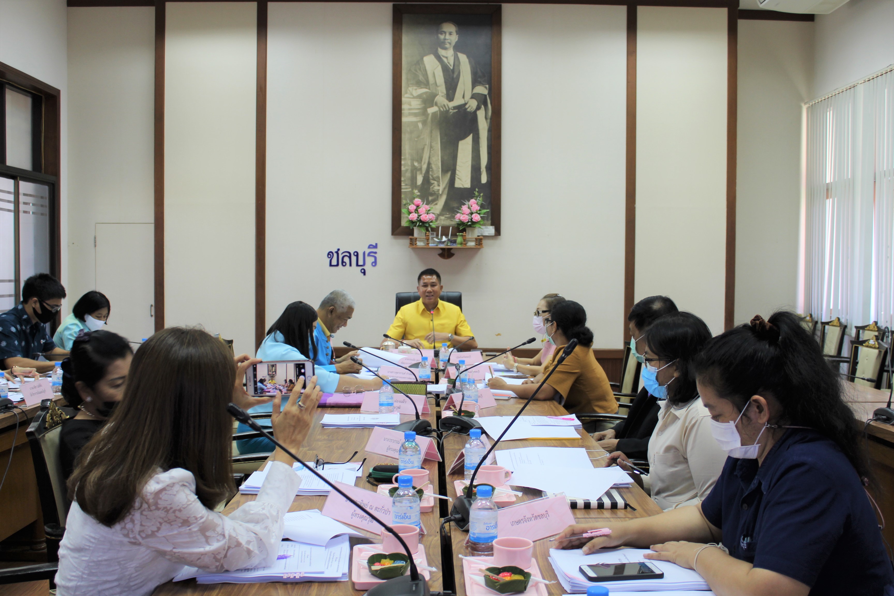 ประชุมคณะอนุกรรมการบริหารกองทุนพัฒนาบทบาทสตรีจังหวัดชลบุรี ครั้งที่ 1/2564