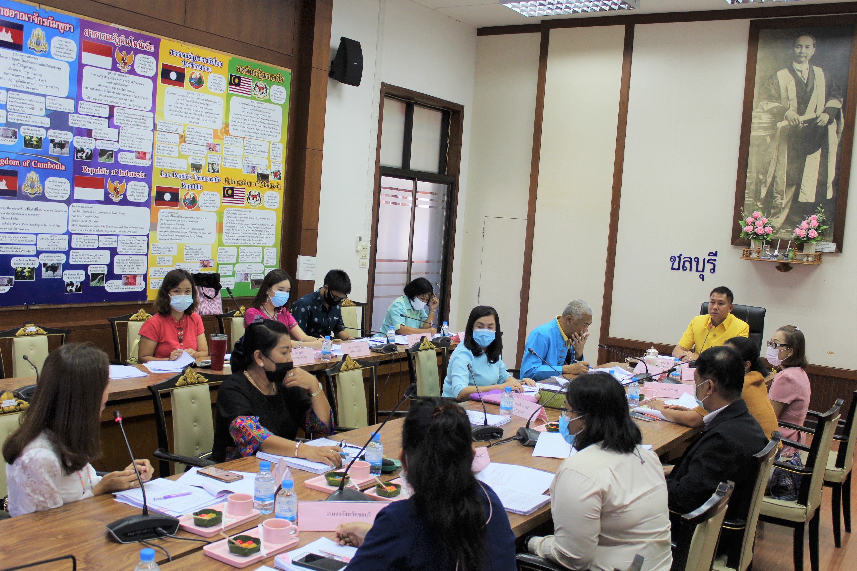 ประชุมคณะอนุกรรมการบริหารกองทุนพัฒนาบทบาทสตรีจังหวัดชลบุรี ครั้งที่ 1/2564