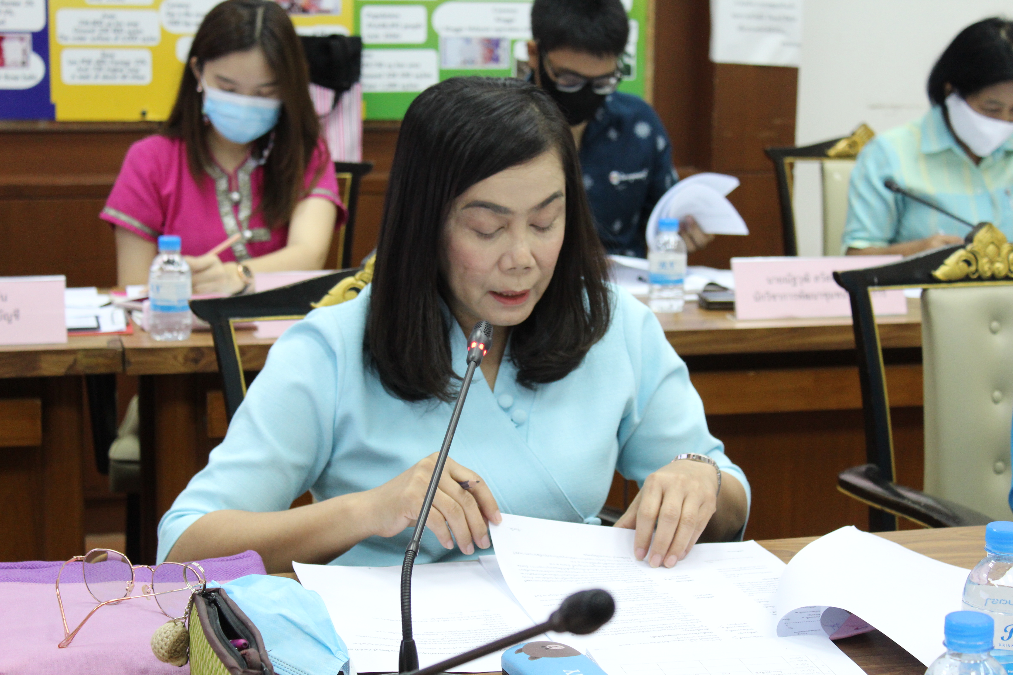 ประชุมคณะอนุกรรมการบริหารกองทุนพัฒนาบทบาทสตรีจังหวัดชลบุรี ครั้งที่ 1/2564