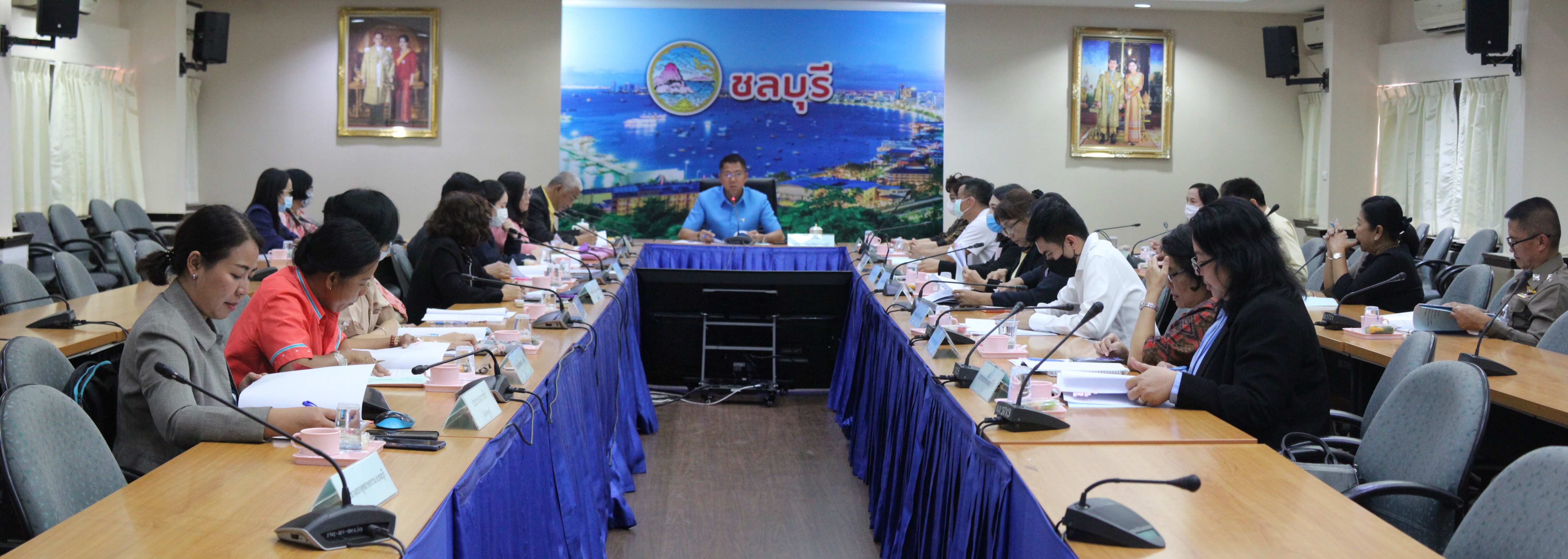 ประชุมคณะกรรมการสรรหาคนดีศรีเมืองชลจังหวัดชลบุรี ครั้งที่ 1/2564