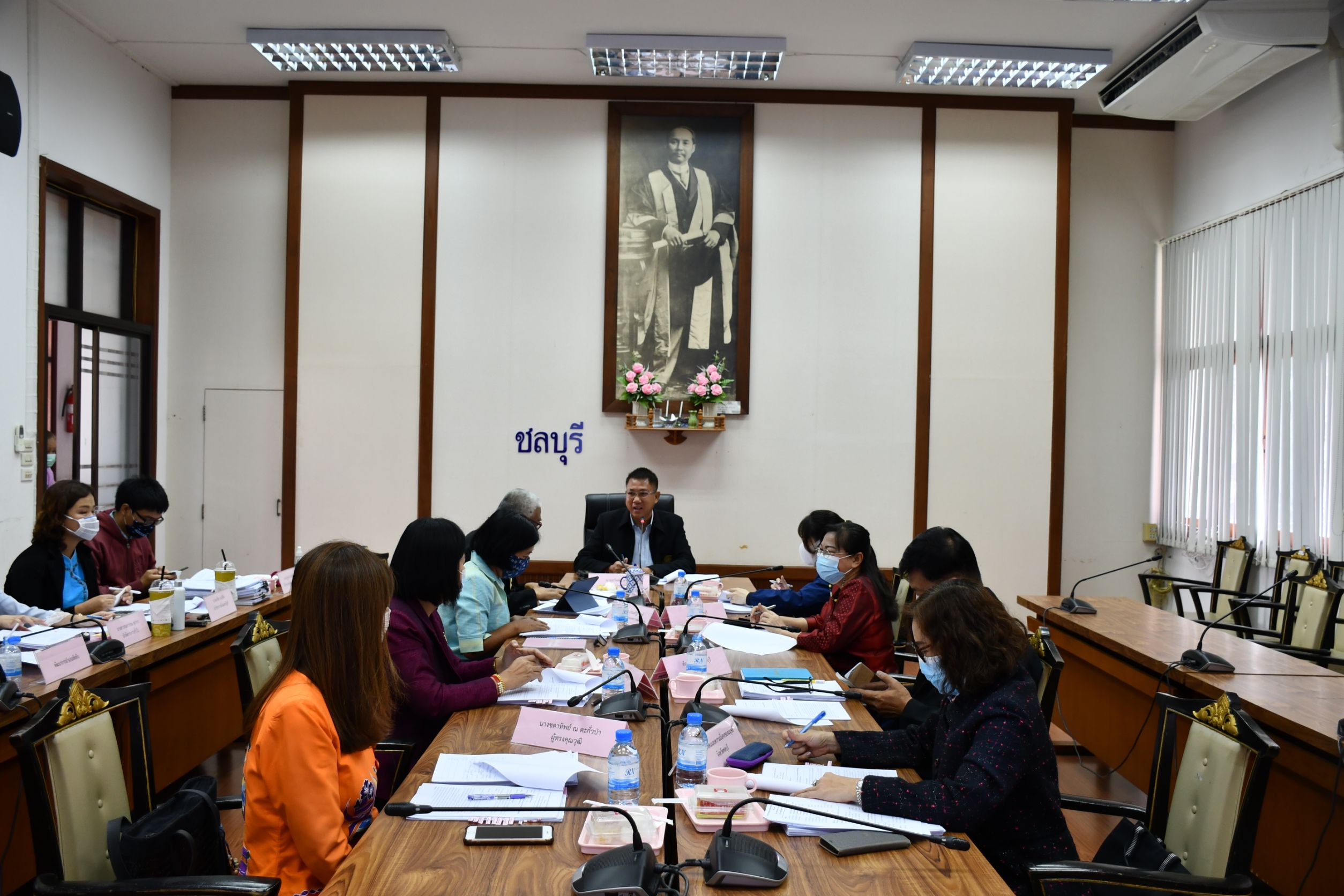 ประชุมคณะอนุกรรมการบริหารกองทุนพัฒนาบทบาทสตรีจังหวัดชลบุรี ครั้งที่ 2/2564