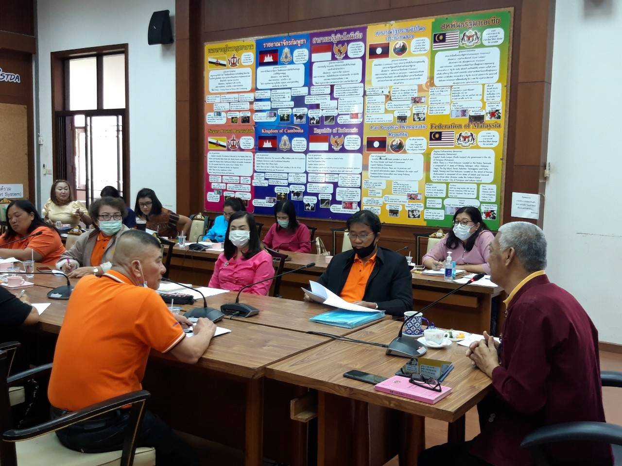 ประชุมคณะกรรมการชมรมผู้นำอาสาพัฒนาชุมชนจังหวัดชลบุรี ครั้งที่ 3/2563