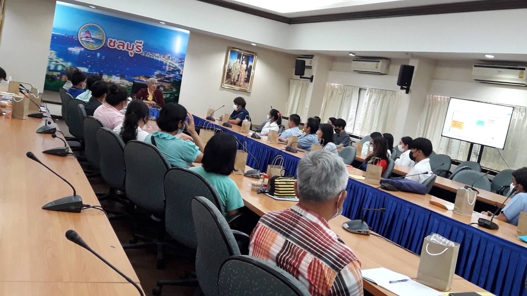 ปฐมนิเทศผู้ผ่านการคัดเลือกเป็นลูกจ้างเหมาบริการเพื่อปฏิบัติภารกิจตามโครงการ “โคก หนอง นา โมเดล”