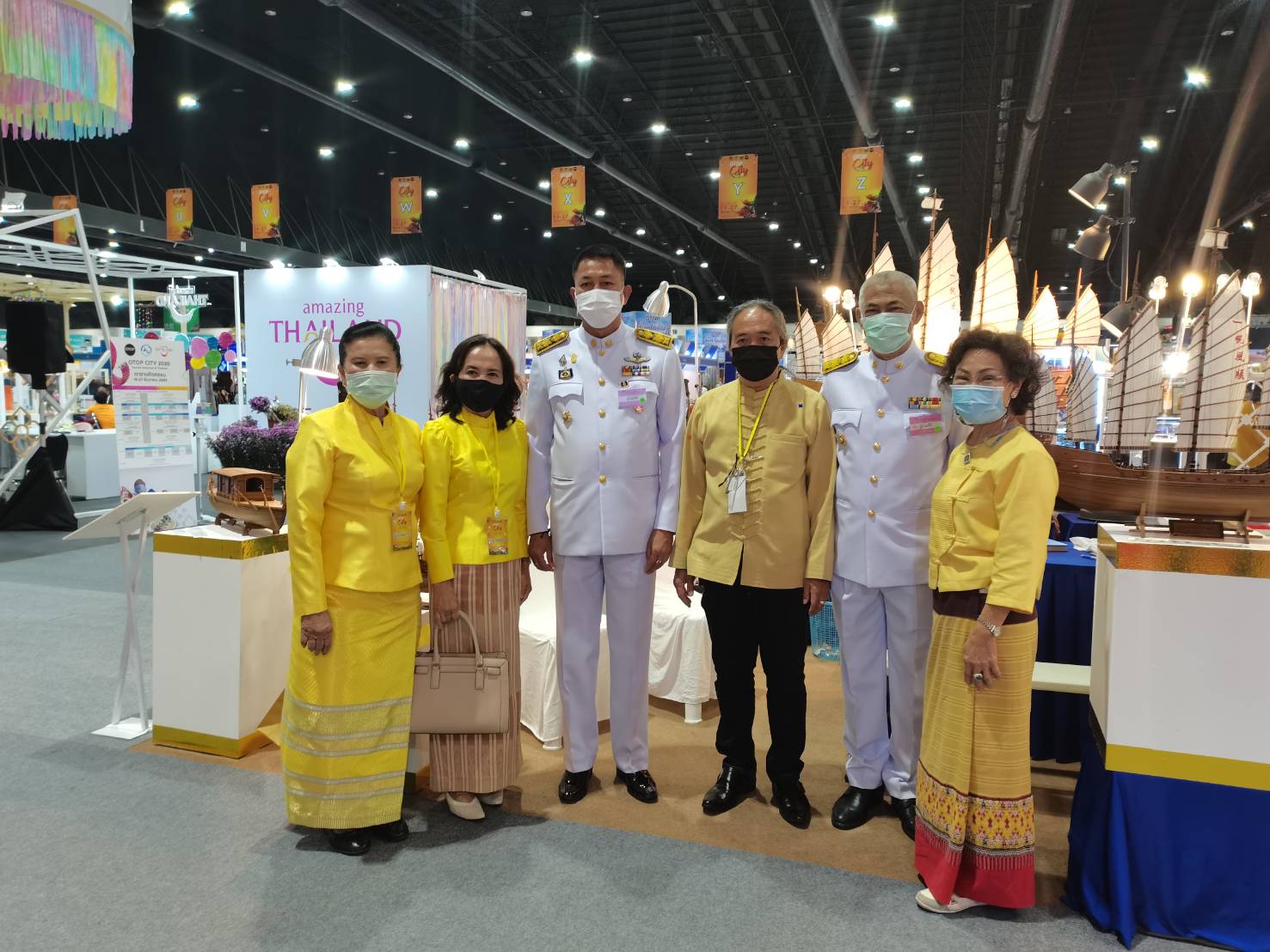 สมเด็จพระเจ้าลูกเธอ เจ้าฟ้าสิริวัณณวรี นารีรัตนราชกัญญา เสด็จไปทรงเปิดงาน OTOP City 2020