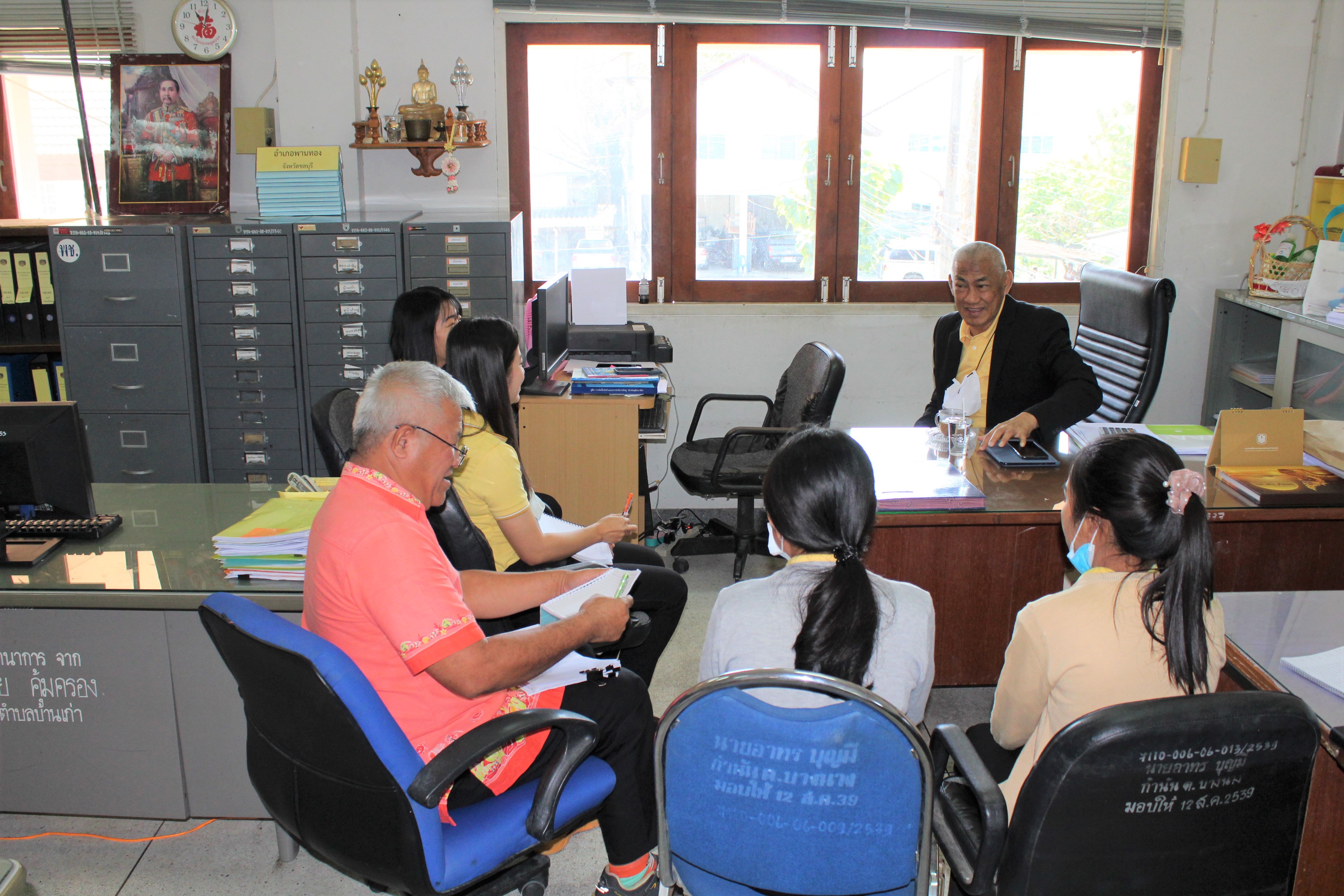 พจ.ชลบุรี ร่วมประชุมคณะกรรมการเครือข่าย กทบ. และตรวจเยี่ยมพื้นที่