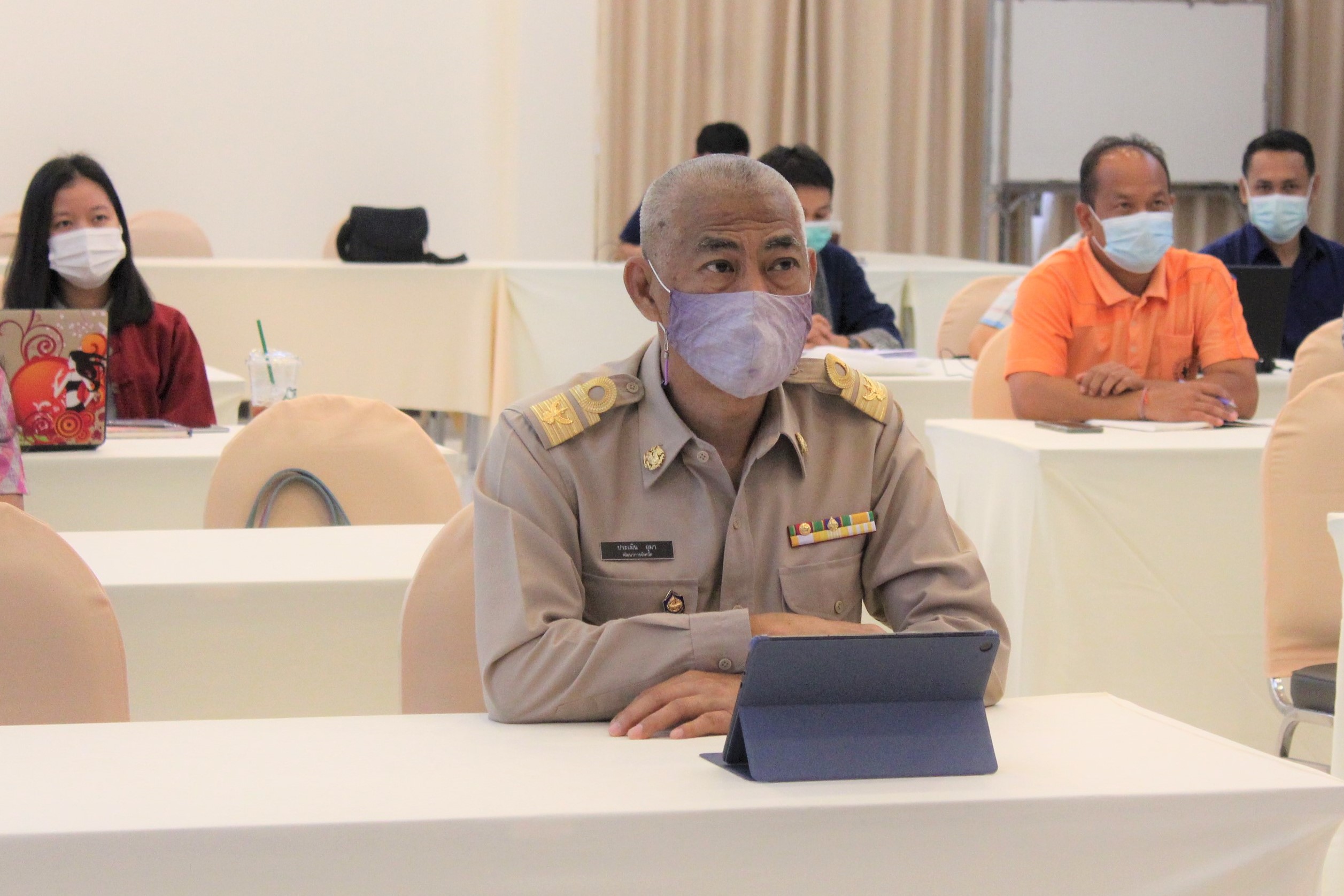 โครงการฝึกอบรมพัฒนากรระหว่างประจำการ ด้านบริหารการเปลี่ยนแปลง ประจำปีงบประมาณ พ.ศ. 2564