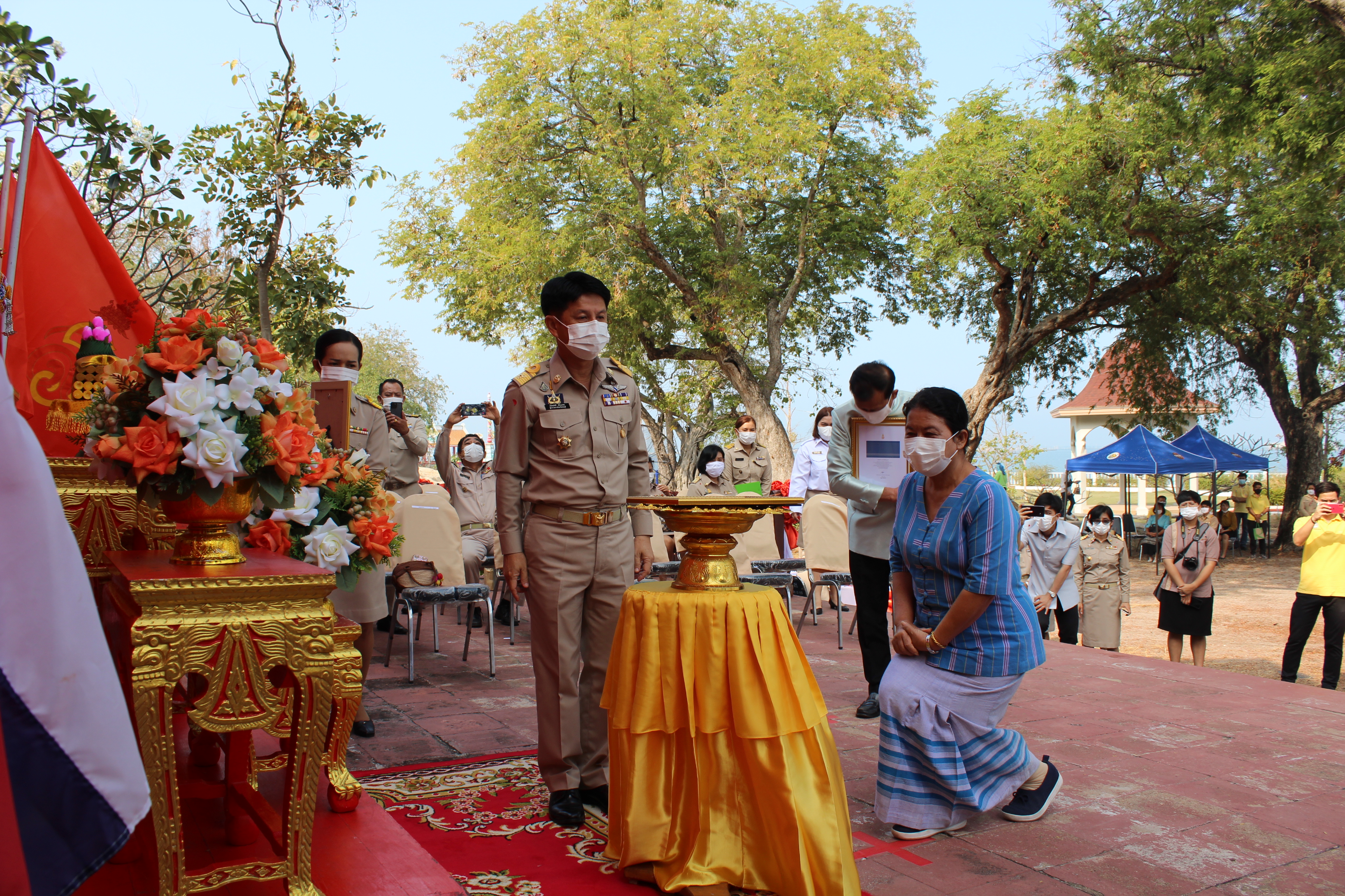 จังหวัดชลบุรีจัดพิธีลงนามถวายพระพรชัยมงคลสมเด็จพระเจ้าลูกเธอ เจ้าฟ้าสิริวัณณวรี นารีรัตนราชกัญญา เนื่องในโอกาสวันคล้ายวันประสูติ 8 มกราคม 2564
