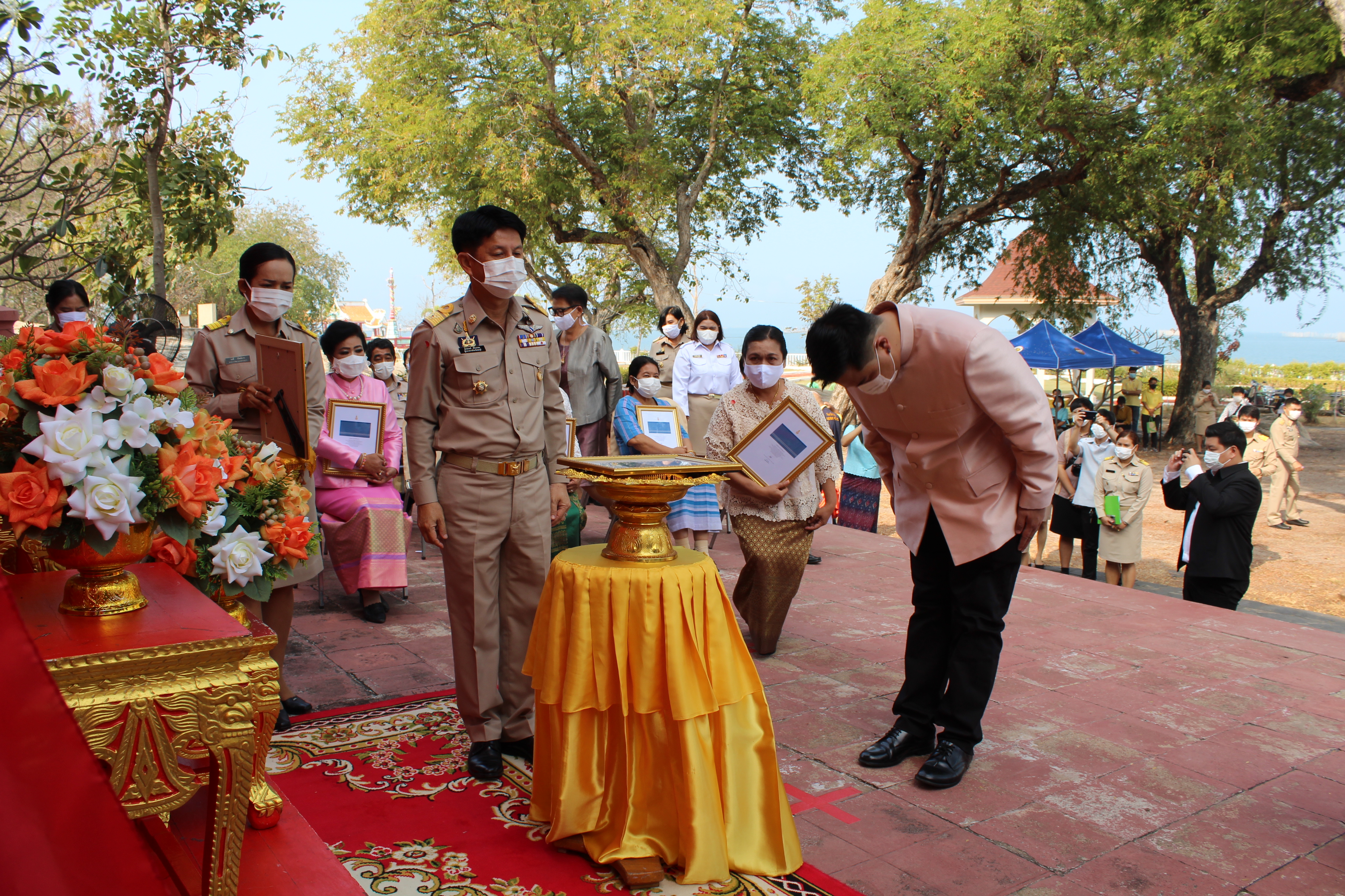 จังหวัดชลบุรีจัดพิธีลงนามถวายพระพรชัยมงคลสมเด็จพระเจ้าลูกเธอ เจ้าฟ้าสิริวัณณวรี นารีรัตนราชกัญญา เนื่องในโอกาสวันคล้ายวันประสูติ 8 มกราคม 2564
