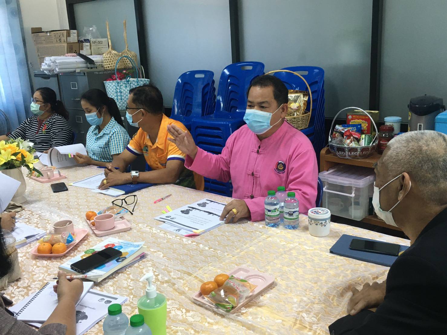 พจ.ชลบุรี ลงพื้นที่ติดตามสนับสนุนการดำเนินงานหมู่บ้านคชานุรักษ์ อ.บ่อทอง