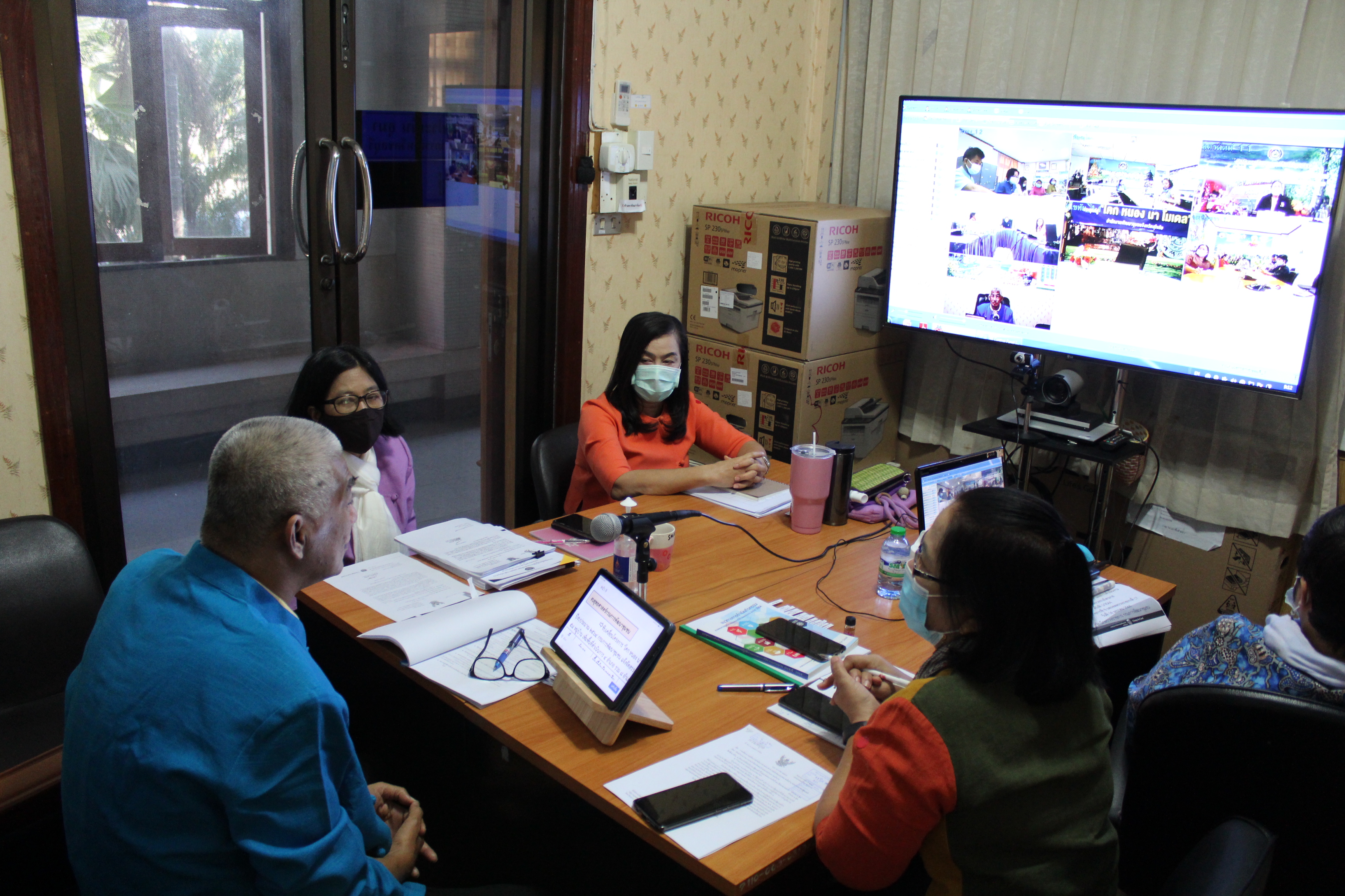 การประชุมเชิงปฏิบัติการและติดตามผลการดำเนินงานของหน่วยรับตรวจรายไตรมาส ครั้งที่ 1/2564