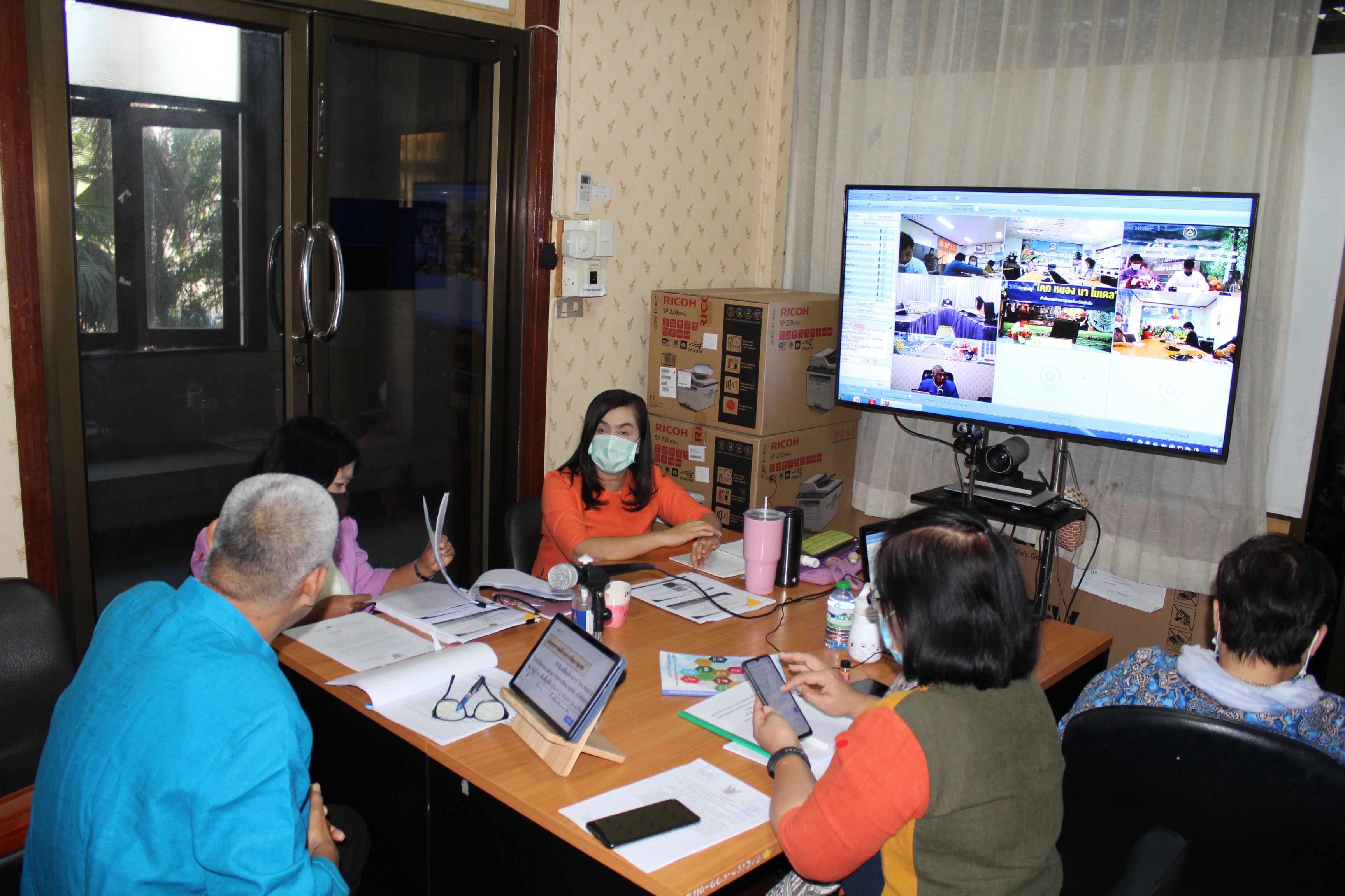 การประชุมเชิงปฏิบัติการและติดตามผลการดำเนินงานของหน่วยรับตรวจรายไตรมาส ครั้งที่ 1/2564