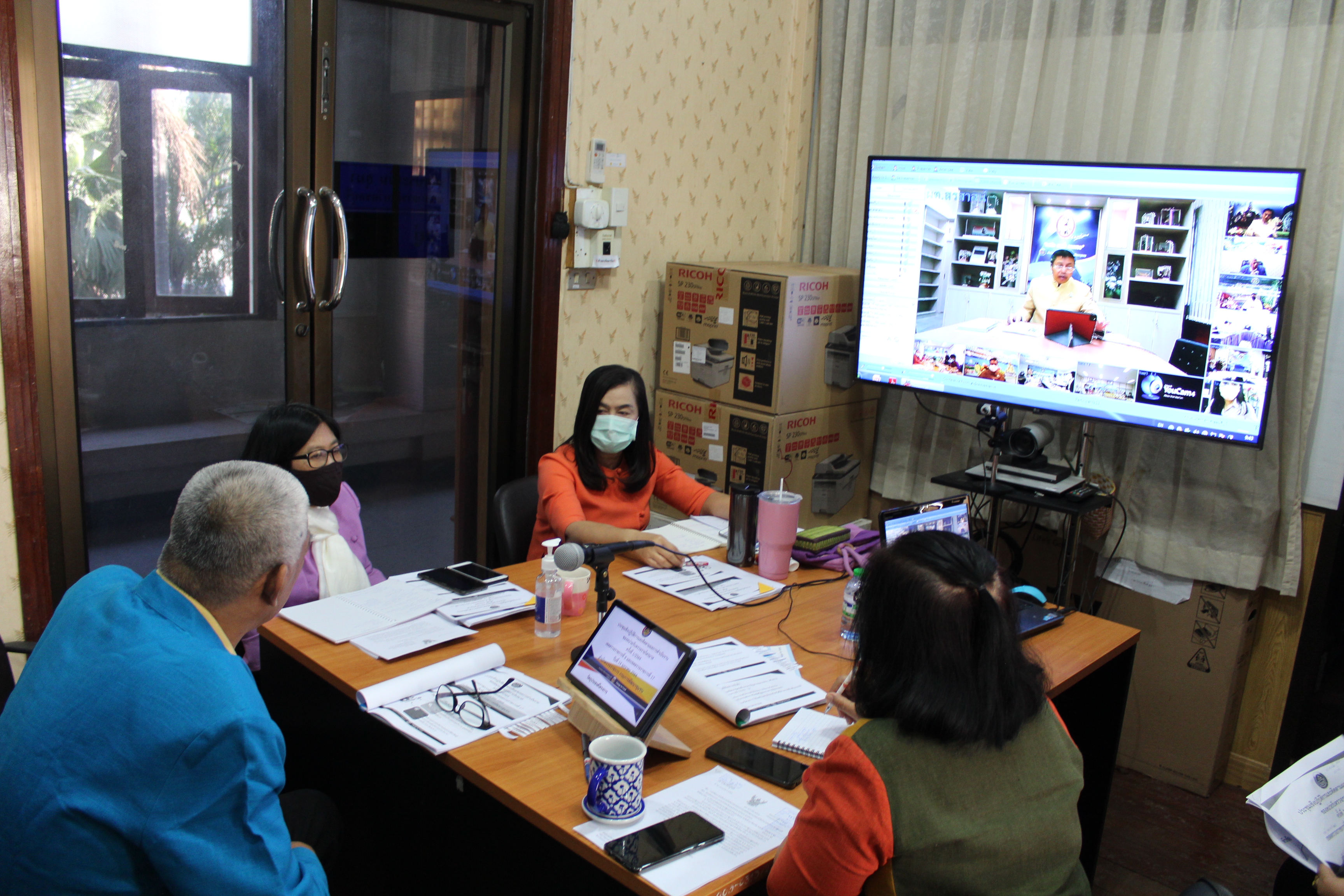 การประชุมเชิงปฏิบัติการและติดตามผลการดำเนินงานของหน่วยรับตรวจรายไตรมาส ครั้งที่ 1/2564