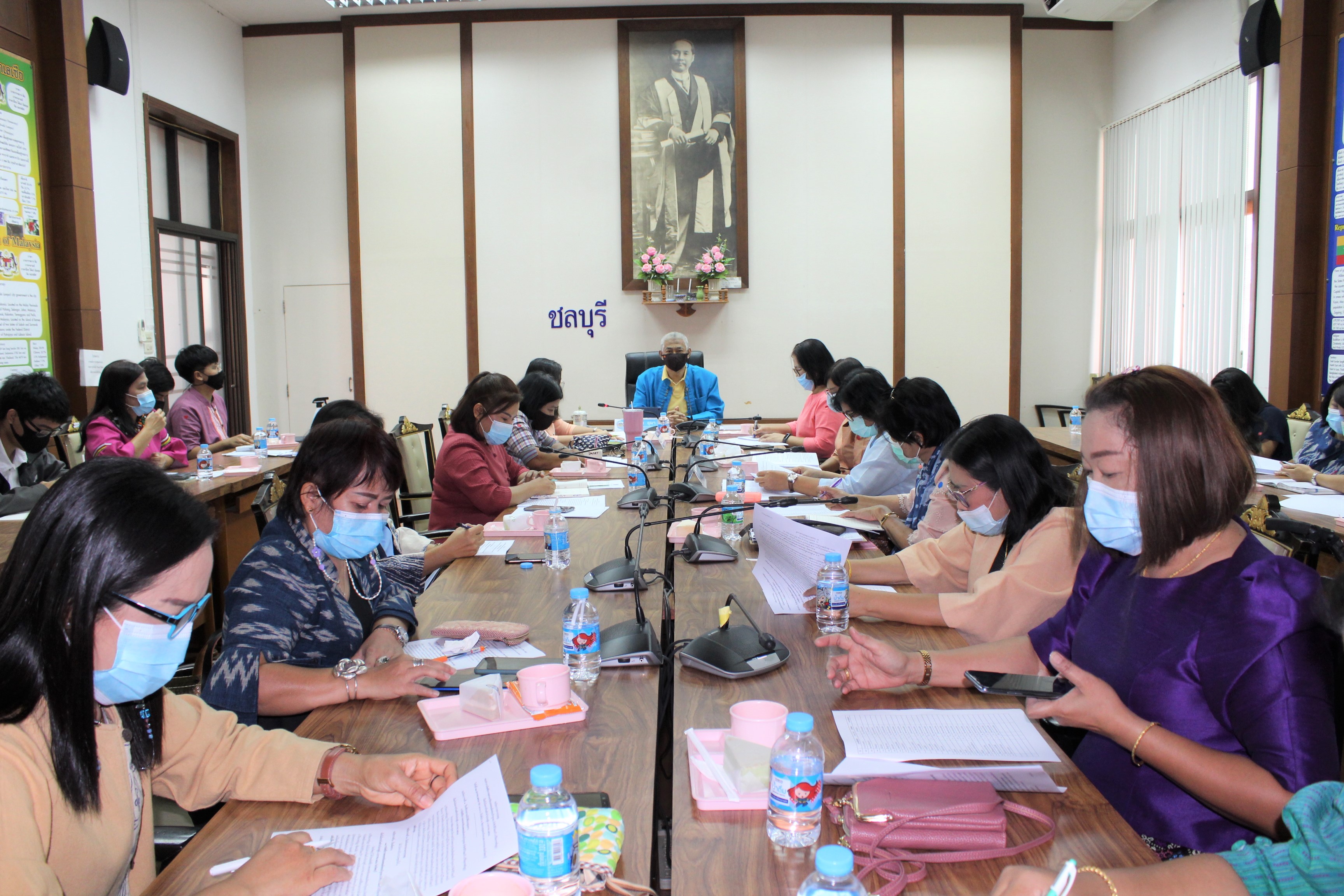 การประชุมคณะทำงานจัดพิธีถวายพระพรชัยมงคลสมเด็จพระเจ้าลูกเธอ เจ้าฟ้าสิริวัณณวรี นารีรัตนราชกัญญา เนื่องในโอกาสวันคล้ายวันประสูติ 8 มกราคม 2564