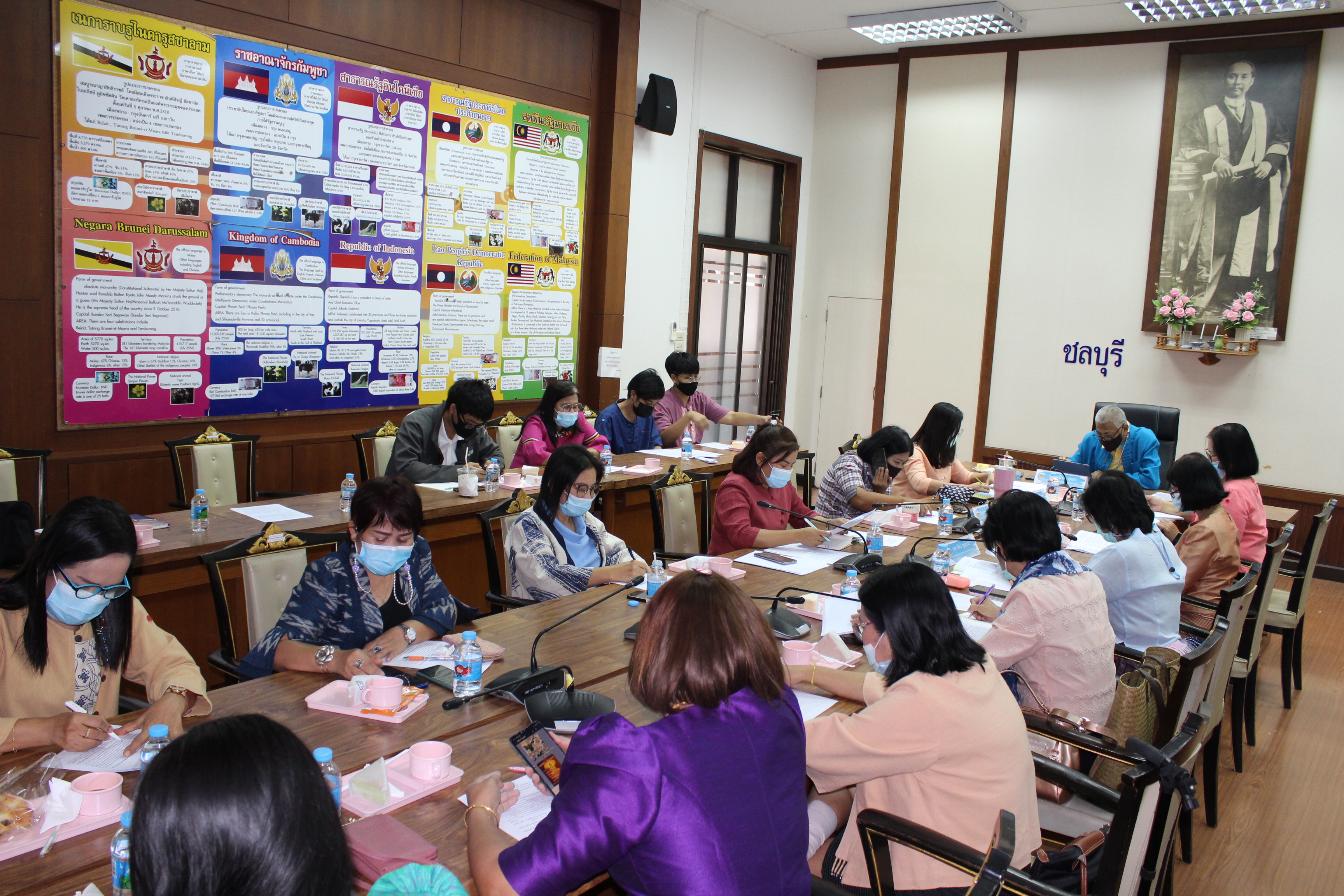 การประชุมคณะทำงานจัดพิธีถวายพระพรชัยมงคลสมเด็จพระเจ้าลูกเธอ เจ้าฟ้าสิริวัณณวรี นารีรัตนราชกัญญา เนื่องในโอกาสวันคล้ายวันประสูติ 8 มกราคม 2564