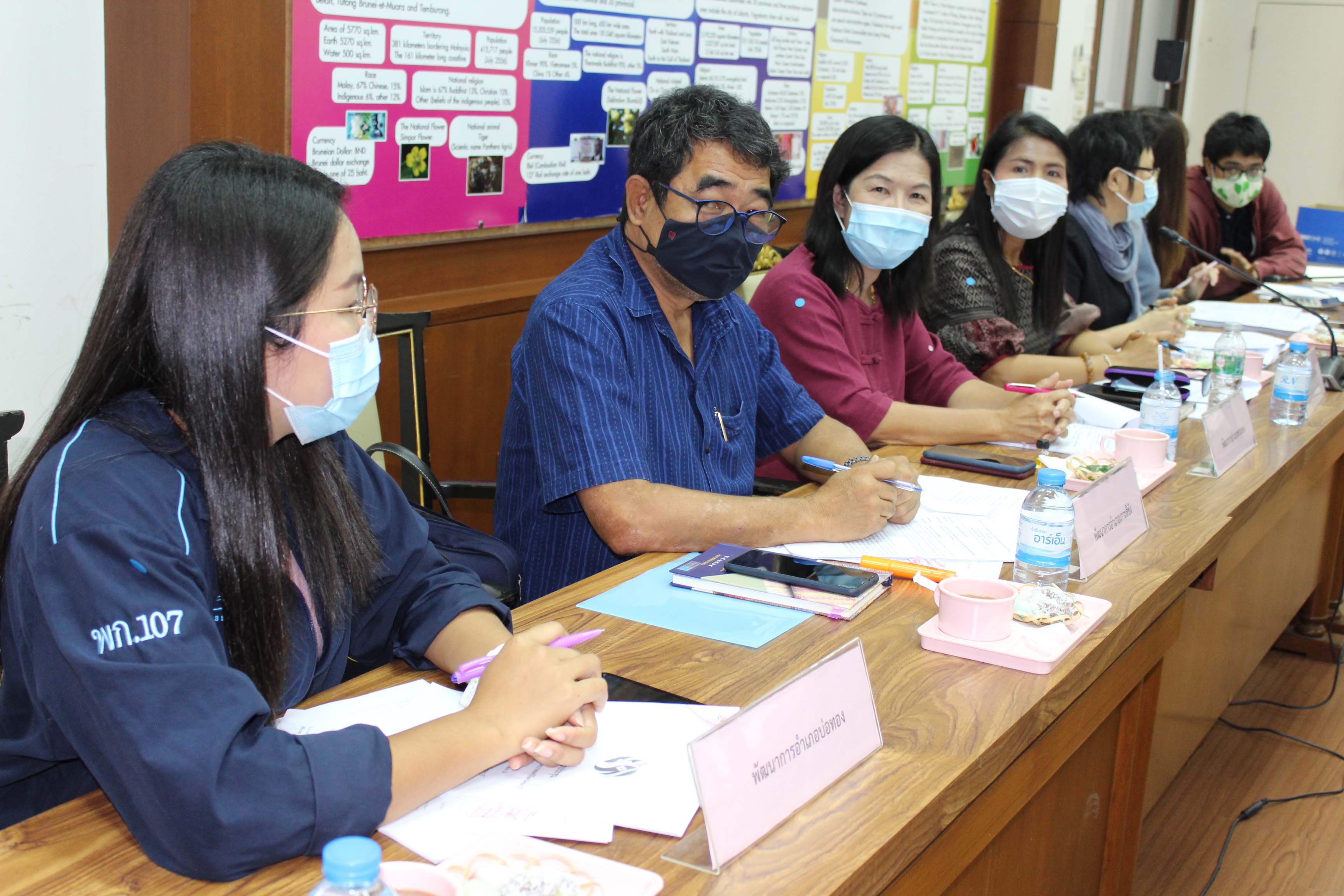 การประชุมคณะอนุกรรมการบริหารกองทุนพัฒนาบทบาทสตรีจังหวัดชลบุรี ครั้งที่ 3/2564