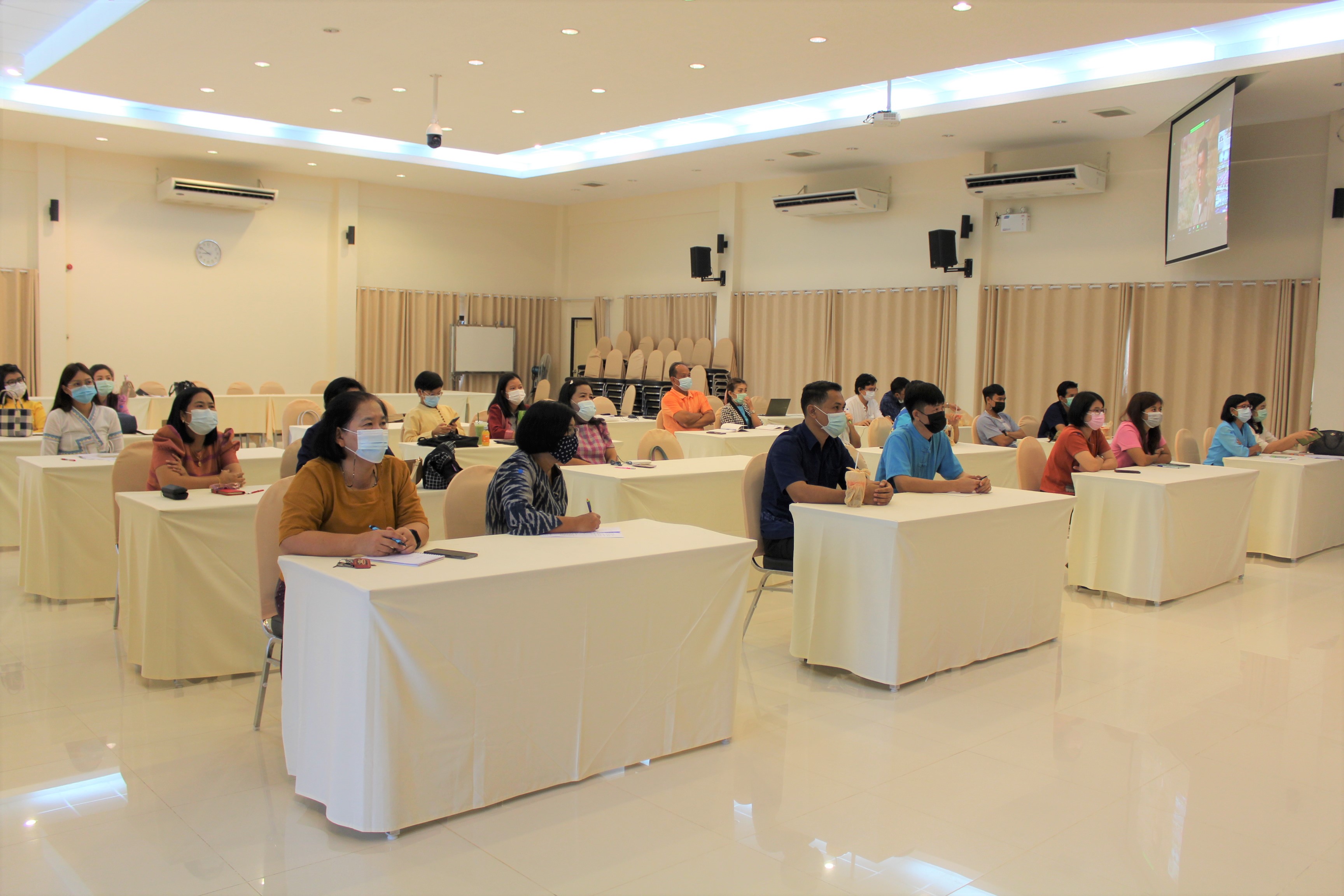 โครงการฝึกอบรมพัฒนากรระหว่างประจำการ ด้านบริหารการเปลี่ยนแปลง ประจำปีงบประมาณ พ.ศ. 2564