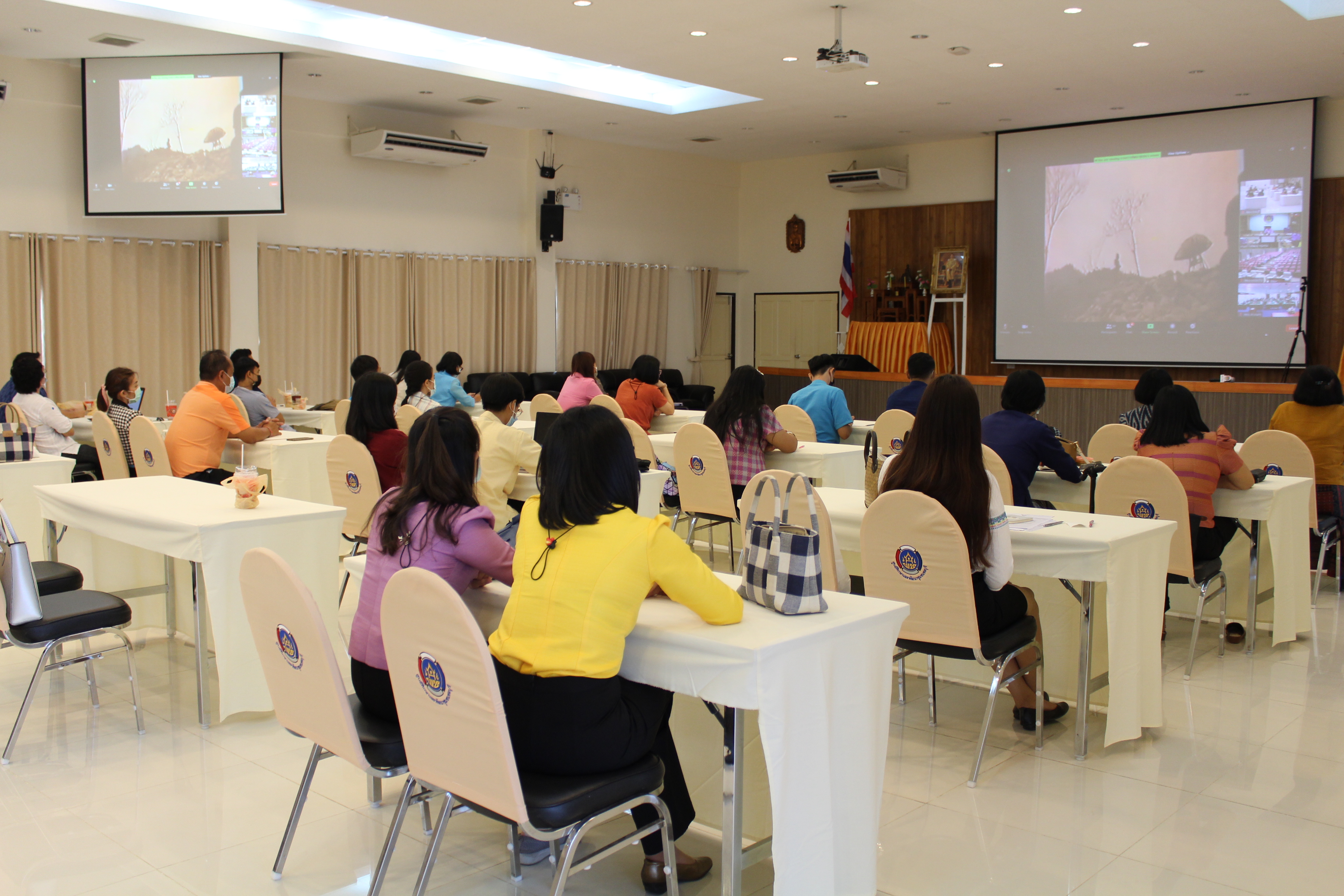 โครงการฝึกอบรมพัฒนากรระหว่างประจำการ ด้านบริหารการเปลี่ยนแปลง ประจำปีงบประมาณ พ.ศ. 2564