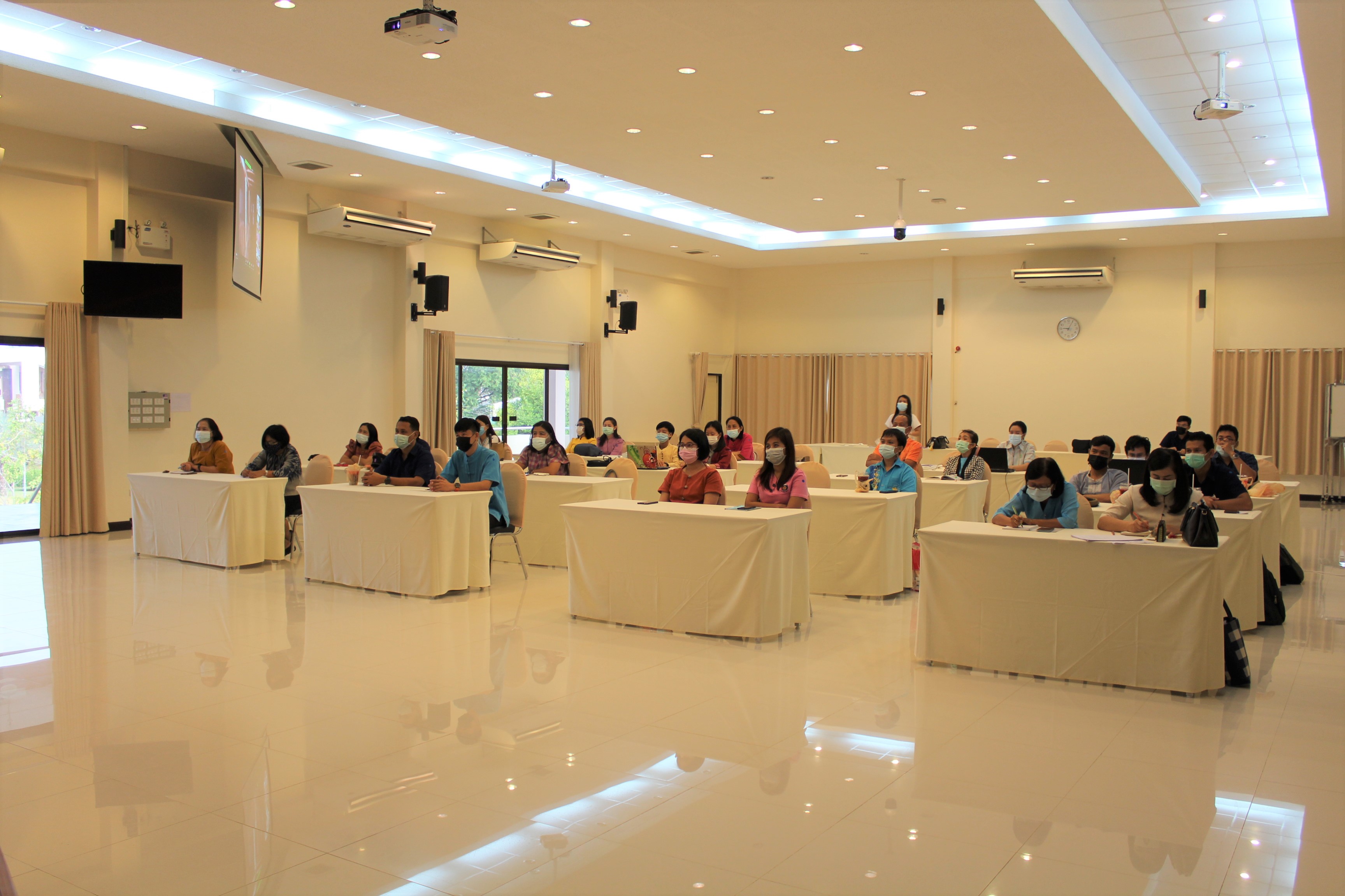 โครงการฝึกอบรมพัฒนากรระหว่างประจำการ ด้านบริหารการเปลี่ยนแปลง ประจำปีงบประมาณ พ.ศ. 2564