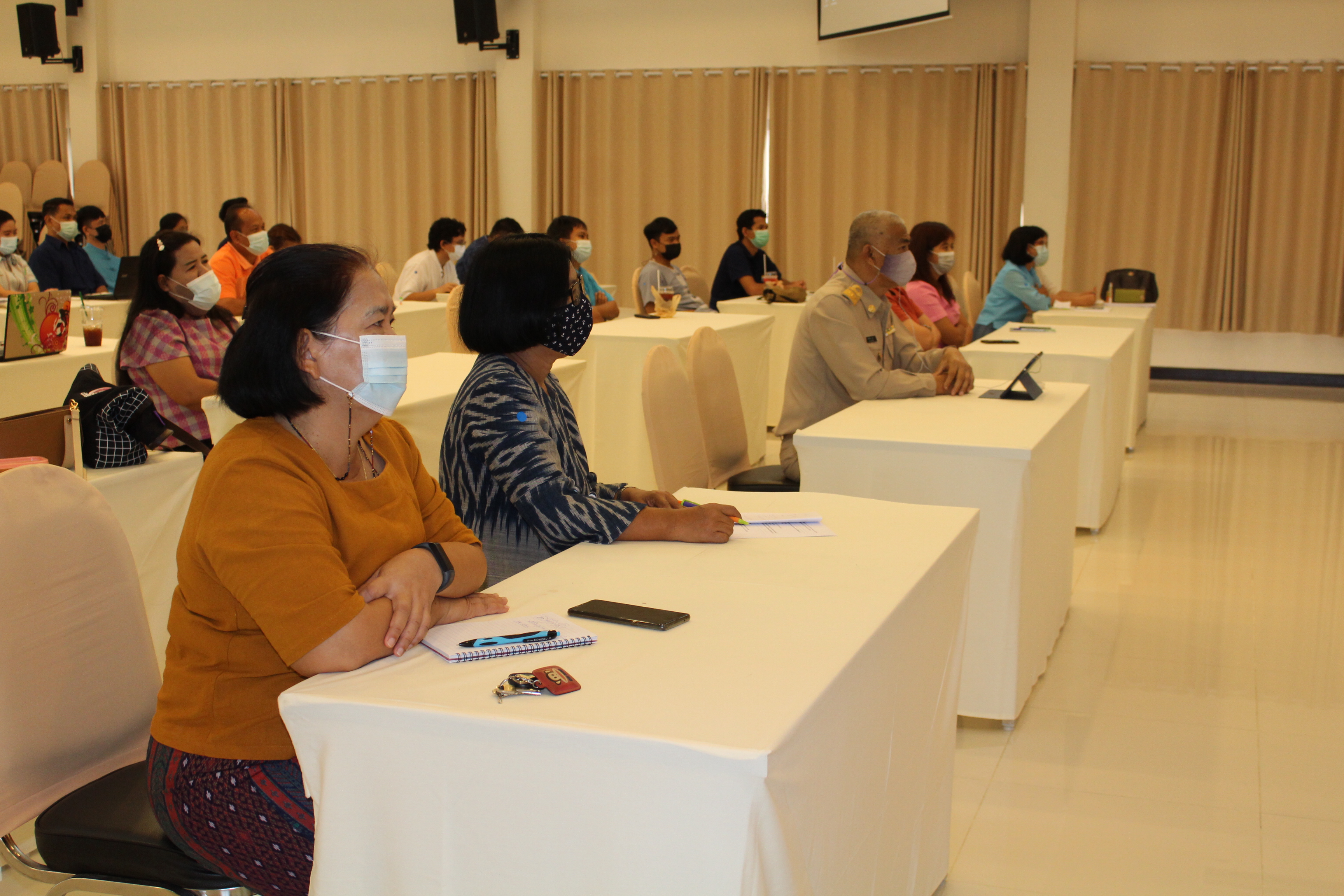 โครงการฝึกอบรมพัฒนากรระหว่างประจำการ ด้านบริหารการเปลี่ยนแปลง ประจำปีงบประมาณ พ.ศ. 2564