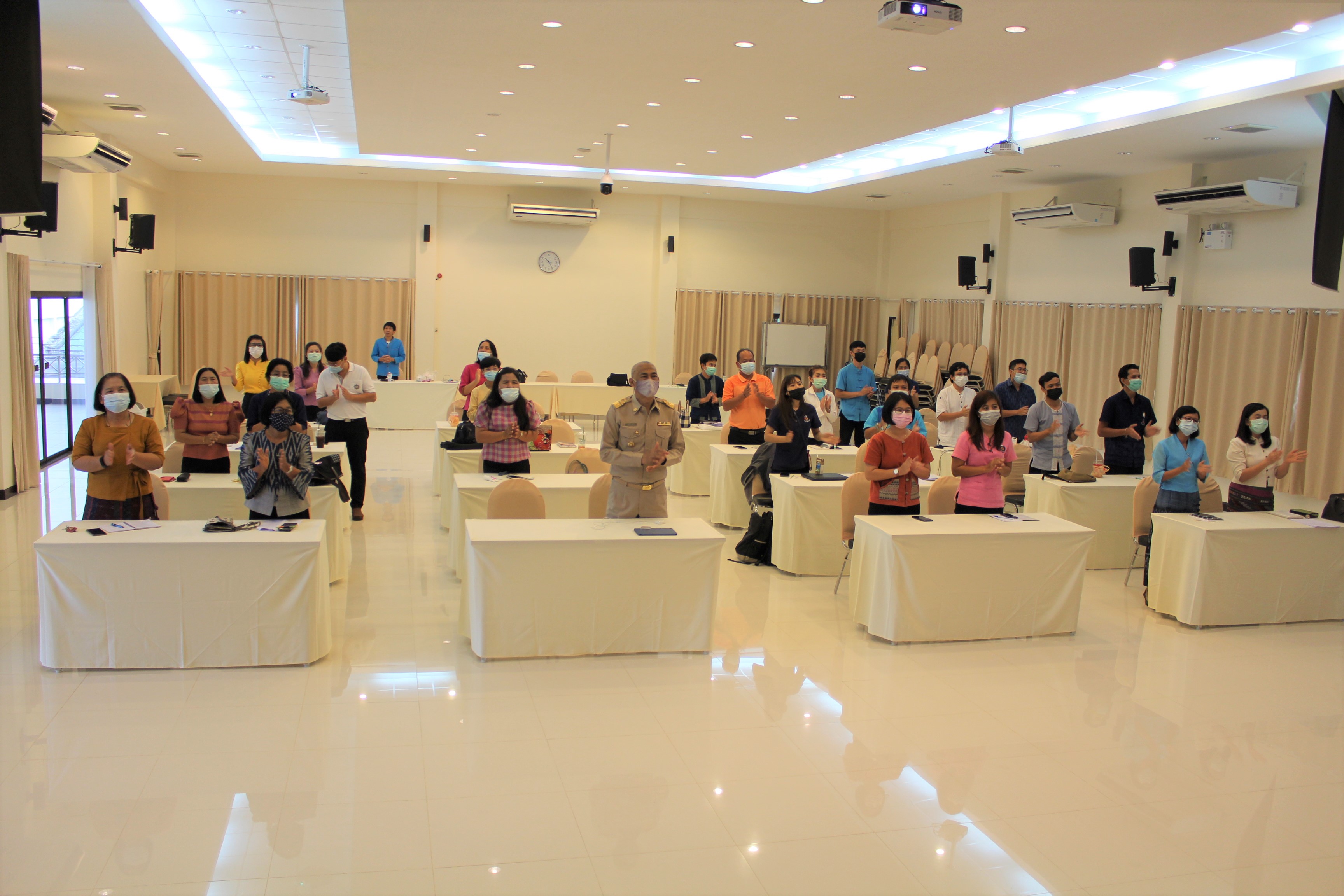 โครงการฝึกอบรมพัฒนากรระหว่างประจำการ ด้านบริหารการเปลี่ยนแปลง ประจำปีงบประมาณ พ.ศ. 2564