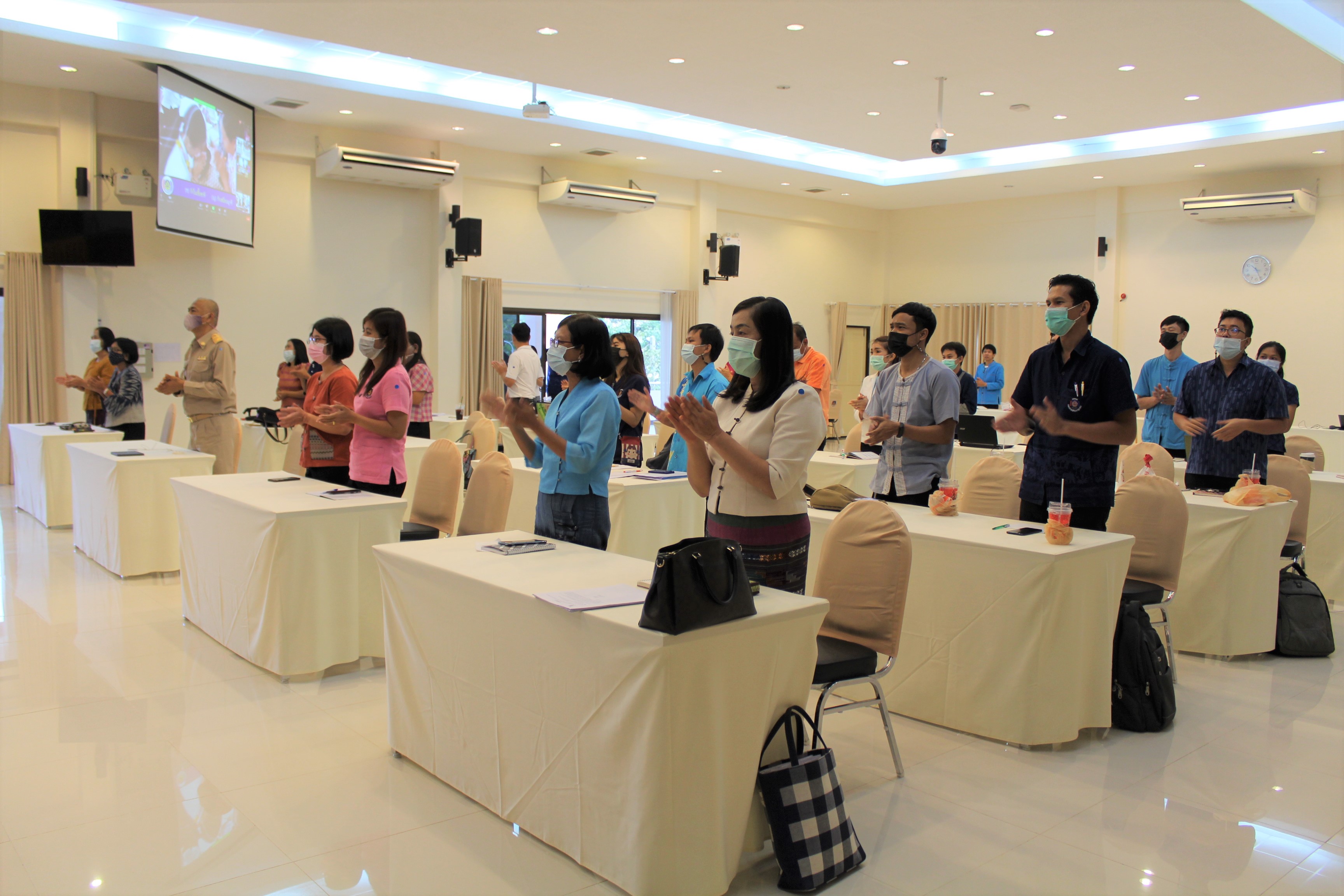 โครงการฝึกอบรมพัฒนากรระหว่างประจำการ ด้านบริหารการเปลี่ยนแปลง ประจำปีงบประมาณ พ.ศ. 2564