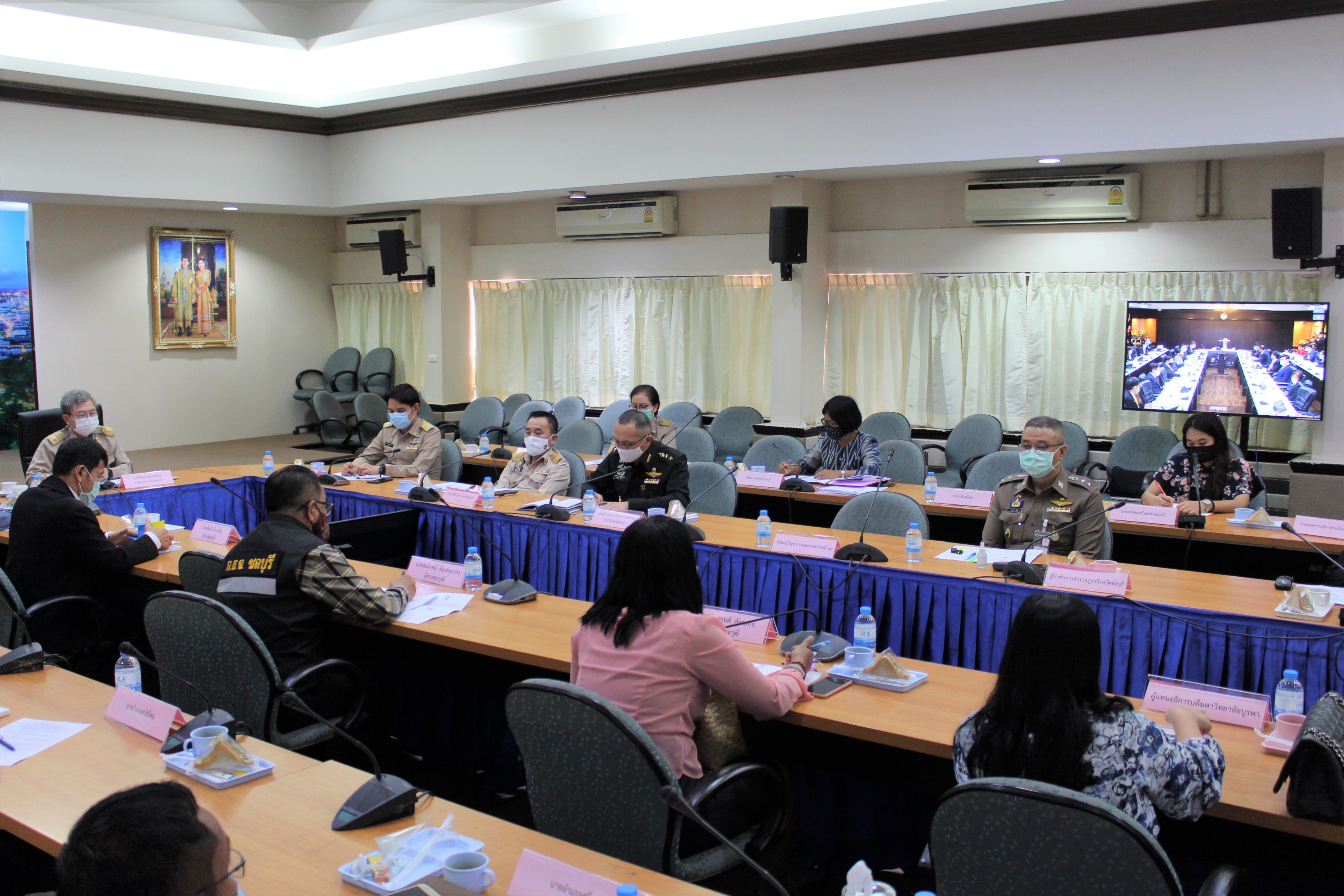 การประชุมรับมอบนโยบายการกำกับและติดตามการบริหารราชการในภูมิภาคของรองนายกรัฐมนตรี (นายสุพัฒนพงษ์ พันธ์มีเชาว์)