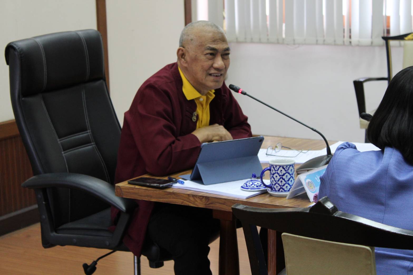 ประชุมคณะทำงานพิจารณาจัดทำข้อตกลงการปฏิบัติราชการและผลการประเมินผลการปฏิบัติราชการของข้าราชการและลูกจ้างประจำ สังกัดกรมการพัฒนาชุมชน จังหวัดชลบุรี