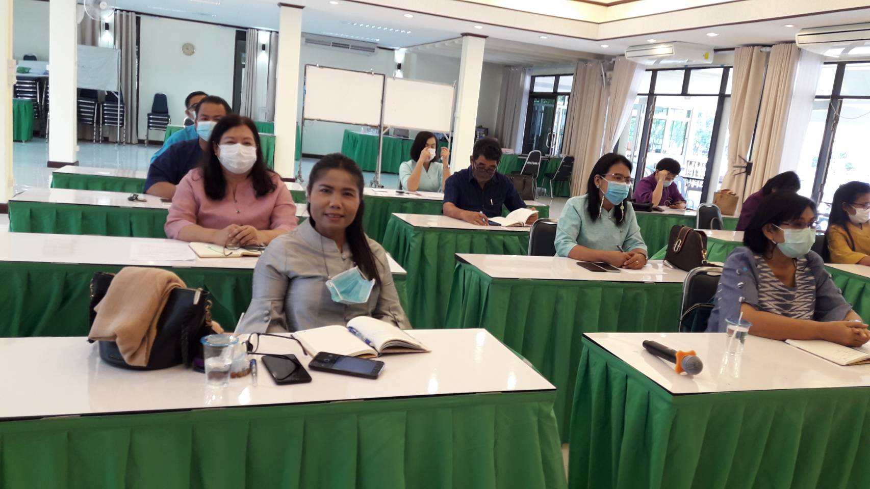 พช.ชลบุรี ร่วมอบรมหลักสูตรเสริมสมรรถนะพัฒนาการอำเภอ