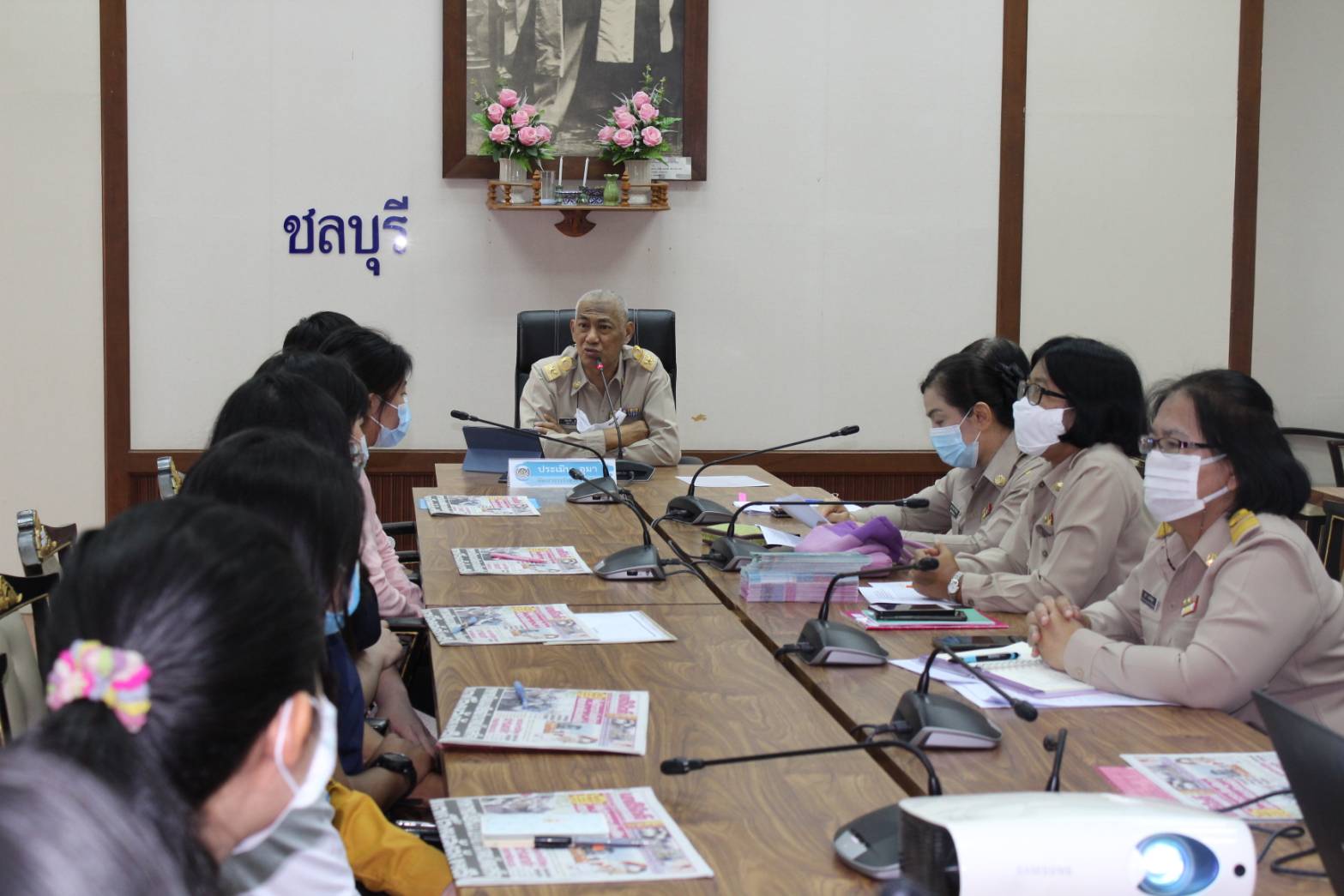 พช.ชลบุรี ปฐมนิเทศนักพัฒนารัฐบาลดิจิทัล (นพร.)