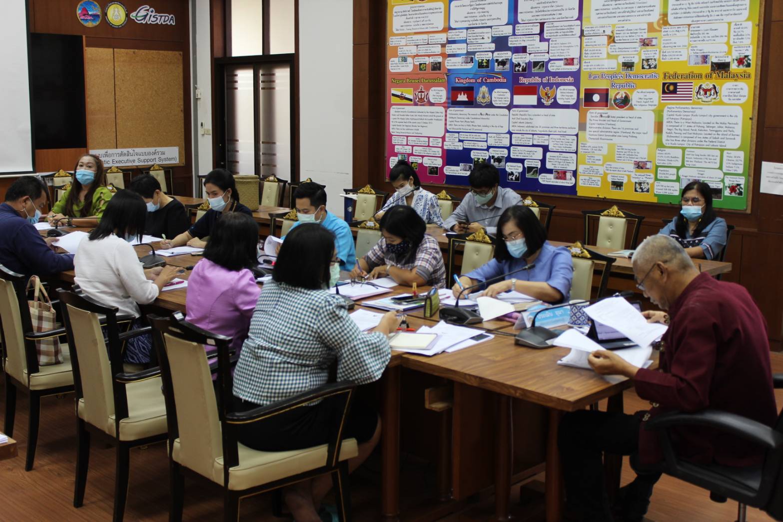 ประชุมคณะทำงานพิจารณาจัดทำข้อตกลงการปฏิบัติราชการและผลการประเมินผลการปฏิบัติราชการของข้าราชการและลูกจ้างประจำ สังกัดกรมการพัฒนาชุมชน จังหวัดชลบุรี