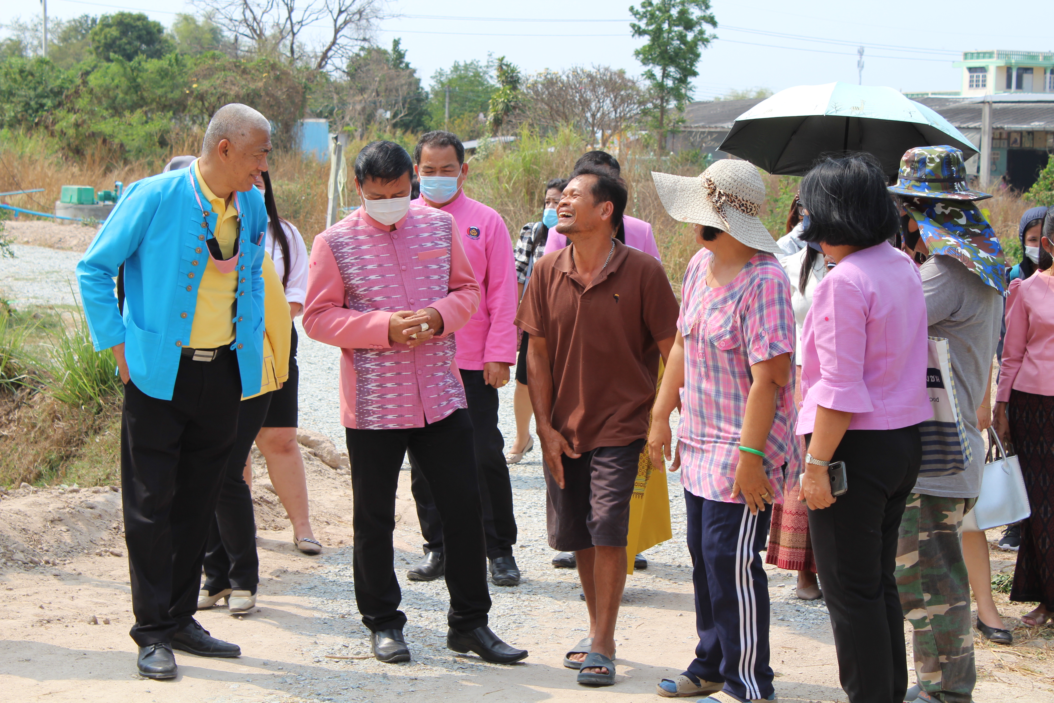 การประชุมติดตามประเด็นการตรวจราชการของผู้ตรวจราชการกรมการพัฒนาชุมชน ประจำเดือนกุมภาพันธ์ 2564