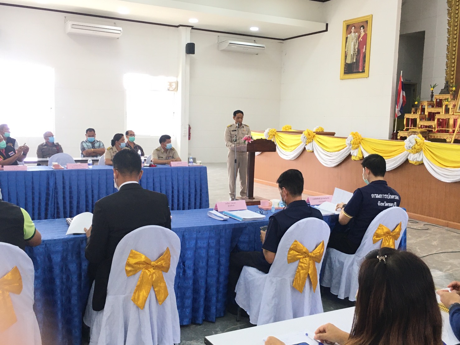 พจ.ชลบุรี ร่วมเป็นกรรมการคัดเลือกกำนัน ผู้ใหญ่บ้าน ยอดเยี่ยม ประจำปี 2564